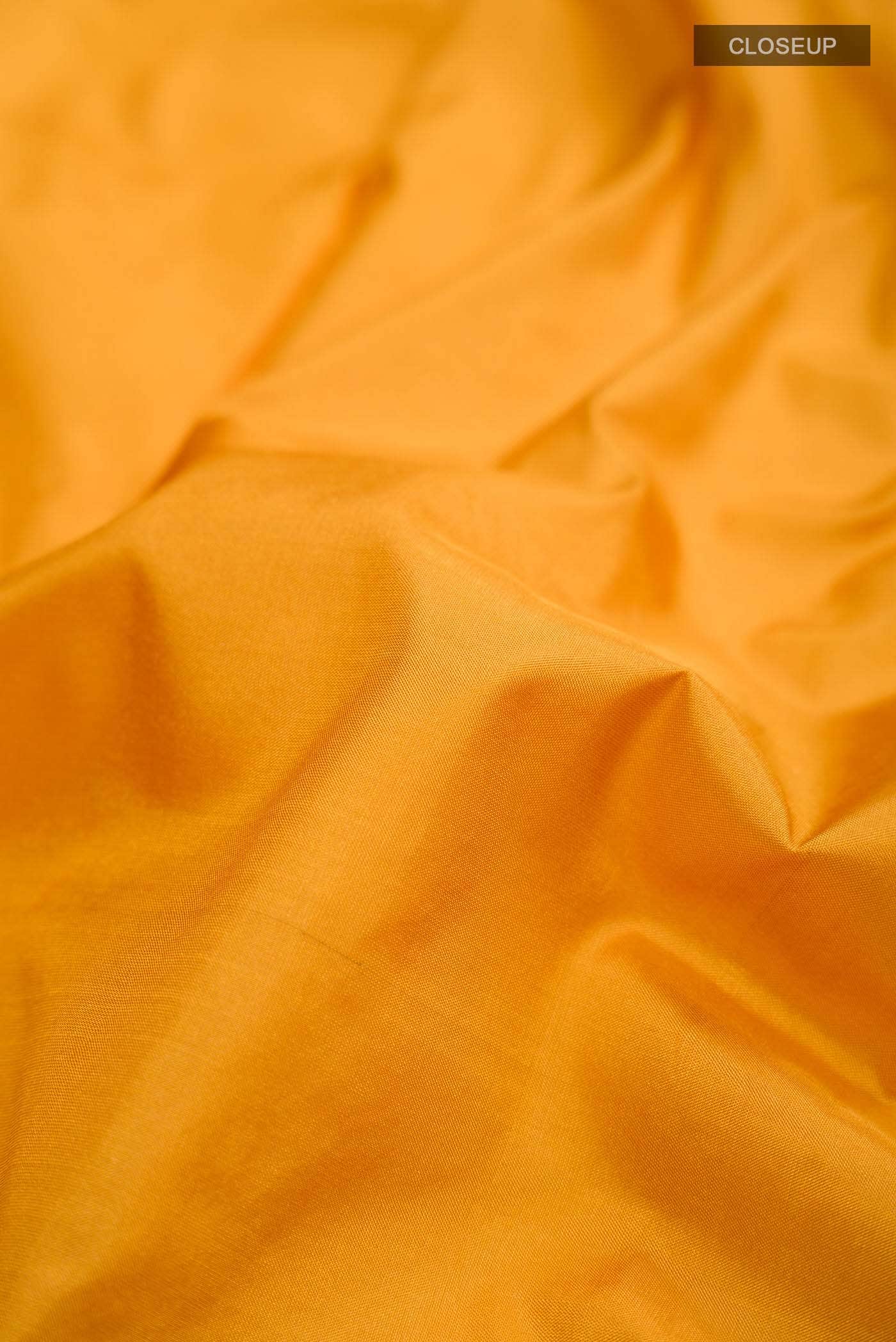 Yellow Bangalore Silk - kadyal Saree