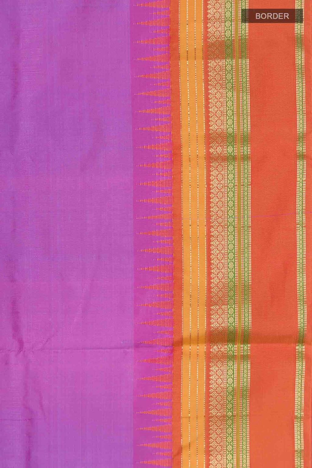 Lavender Bangalore Silk Saree