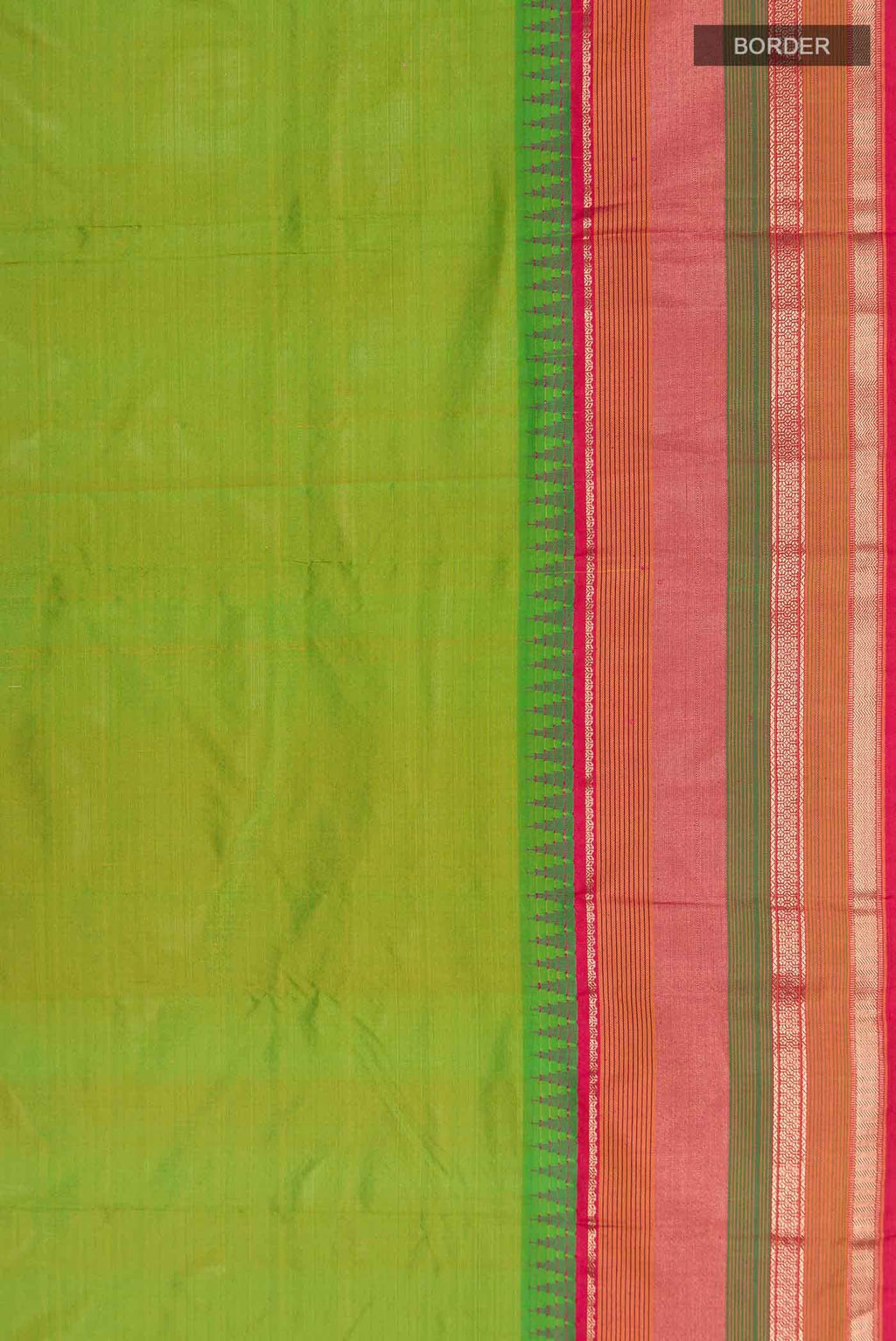 Green Bangalore Silk Saree