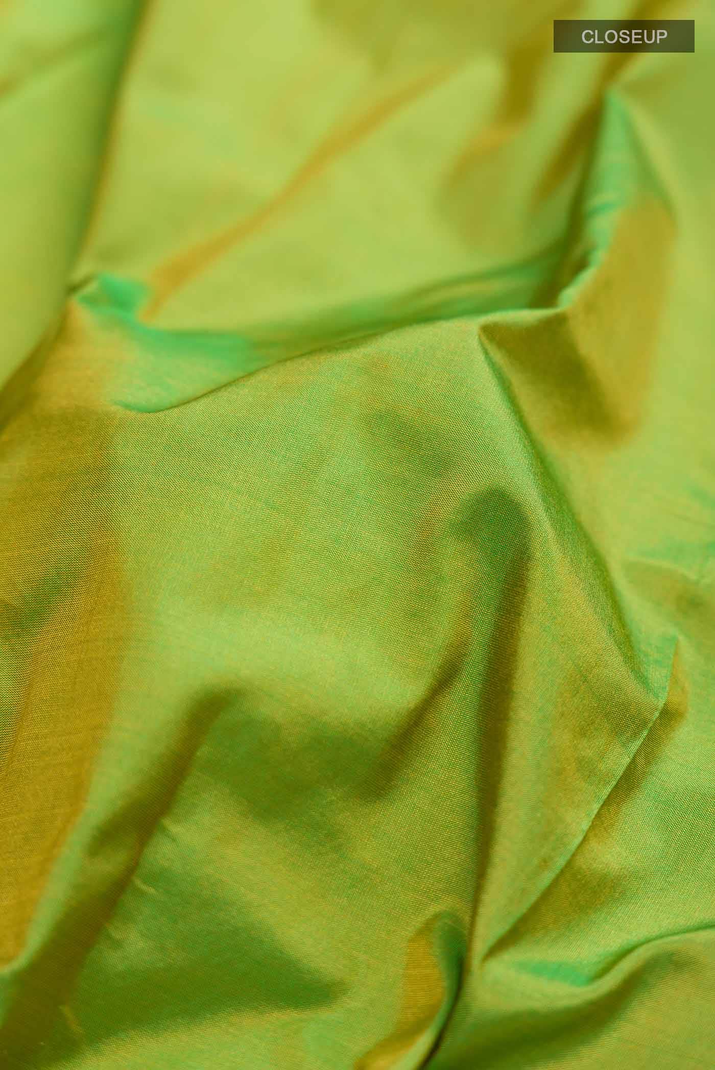Green Bangalore Silk Saree