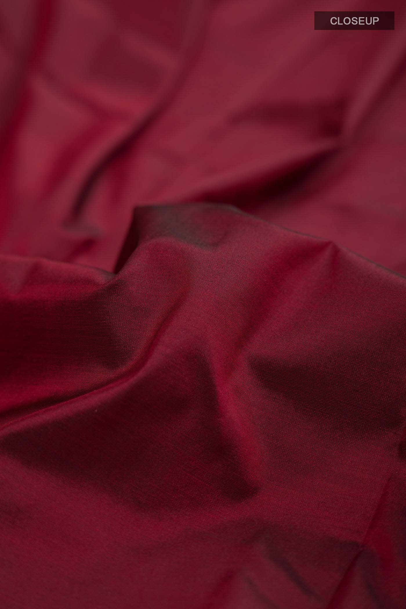 Maroon Bangalore Silk - kadyal Saree
