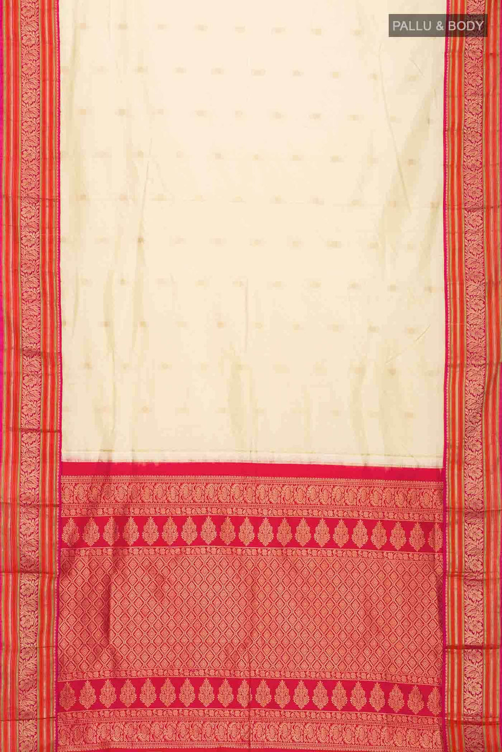 Sandal Bangalore Silk - kadyal Saree