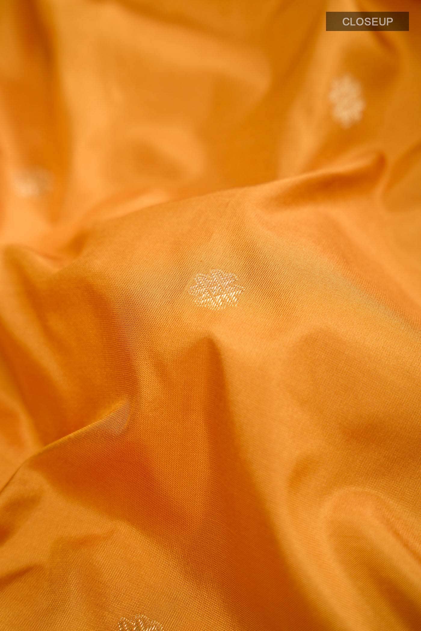 Mustard Bangalore Silk - kadyal Saree