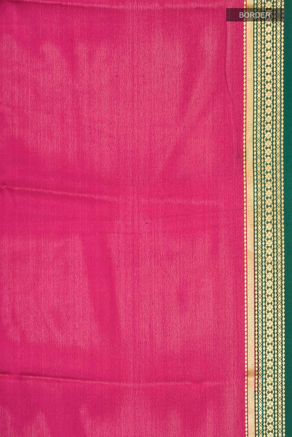 Maroon Mysore Crepe Saree