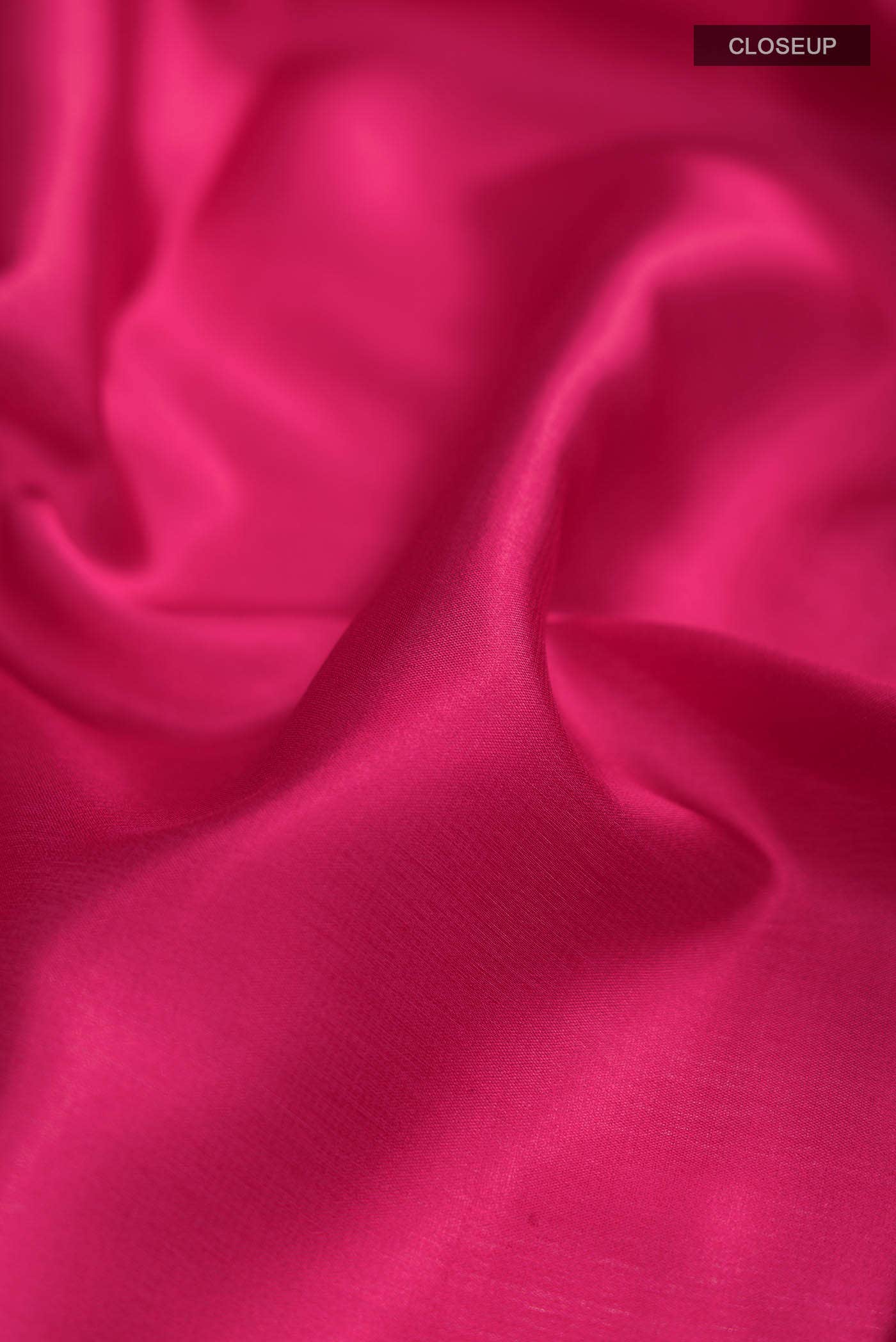 Maroon Mysore Crepe Saree