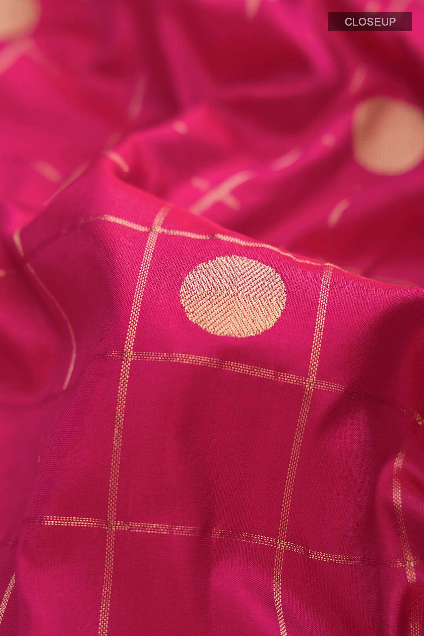 Pink Banarasi Silk Saree