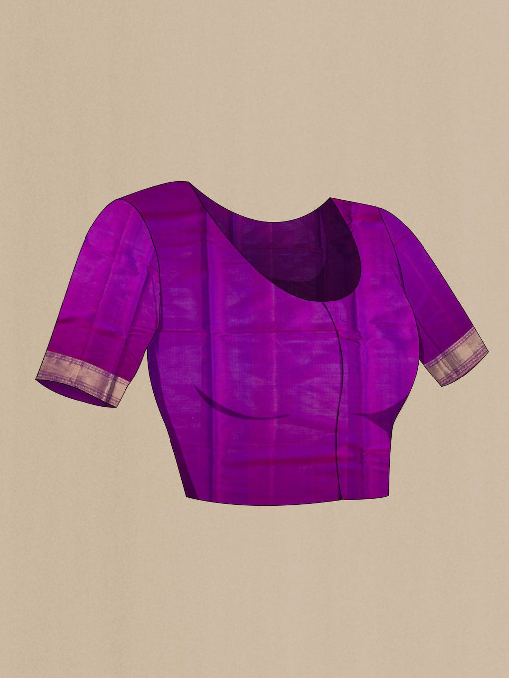 Blue Kanchipuram Silk Saree