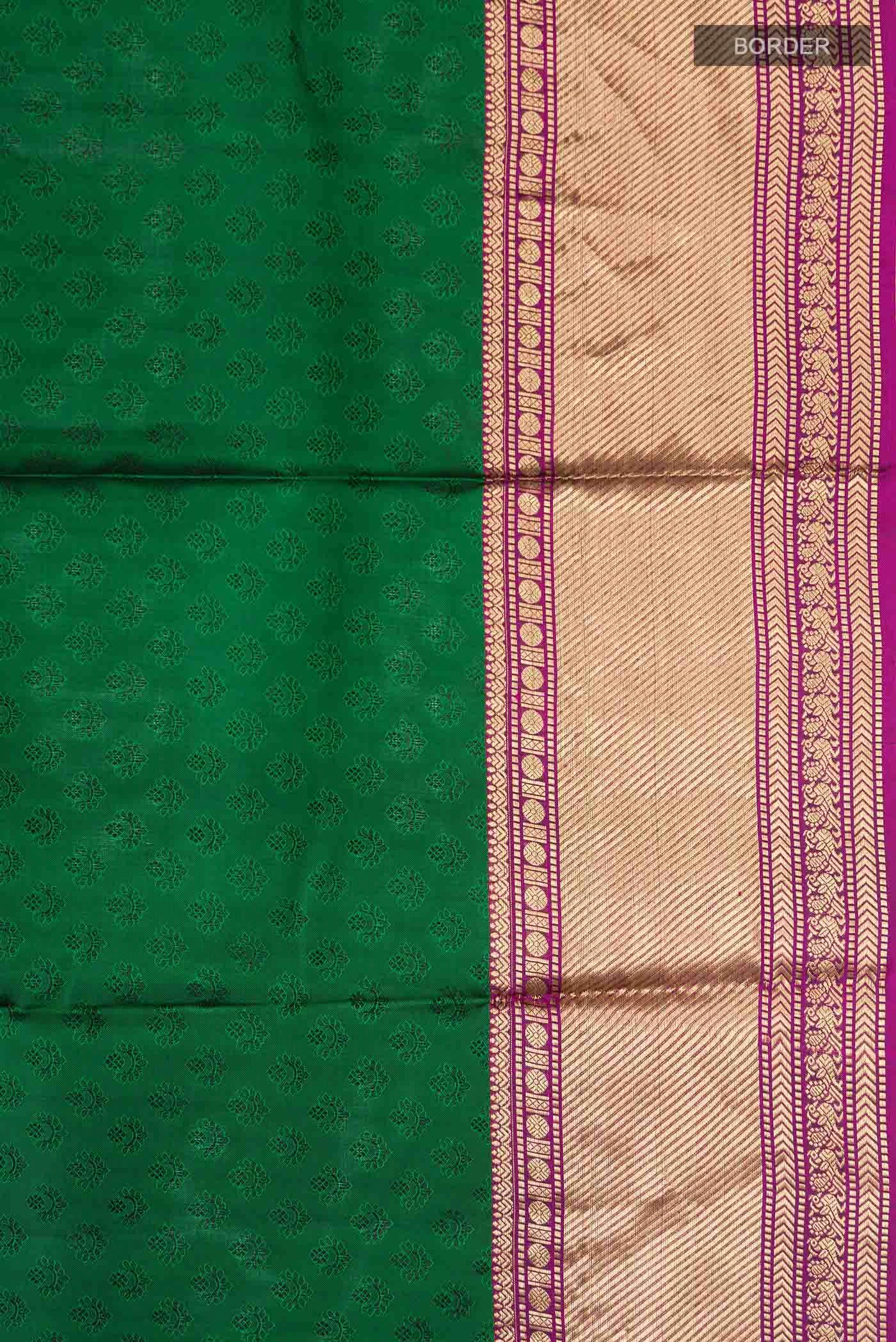 Green Soft Silk Saree