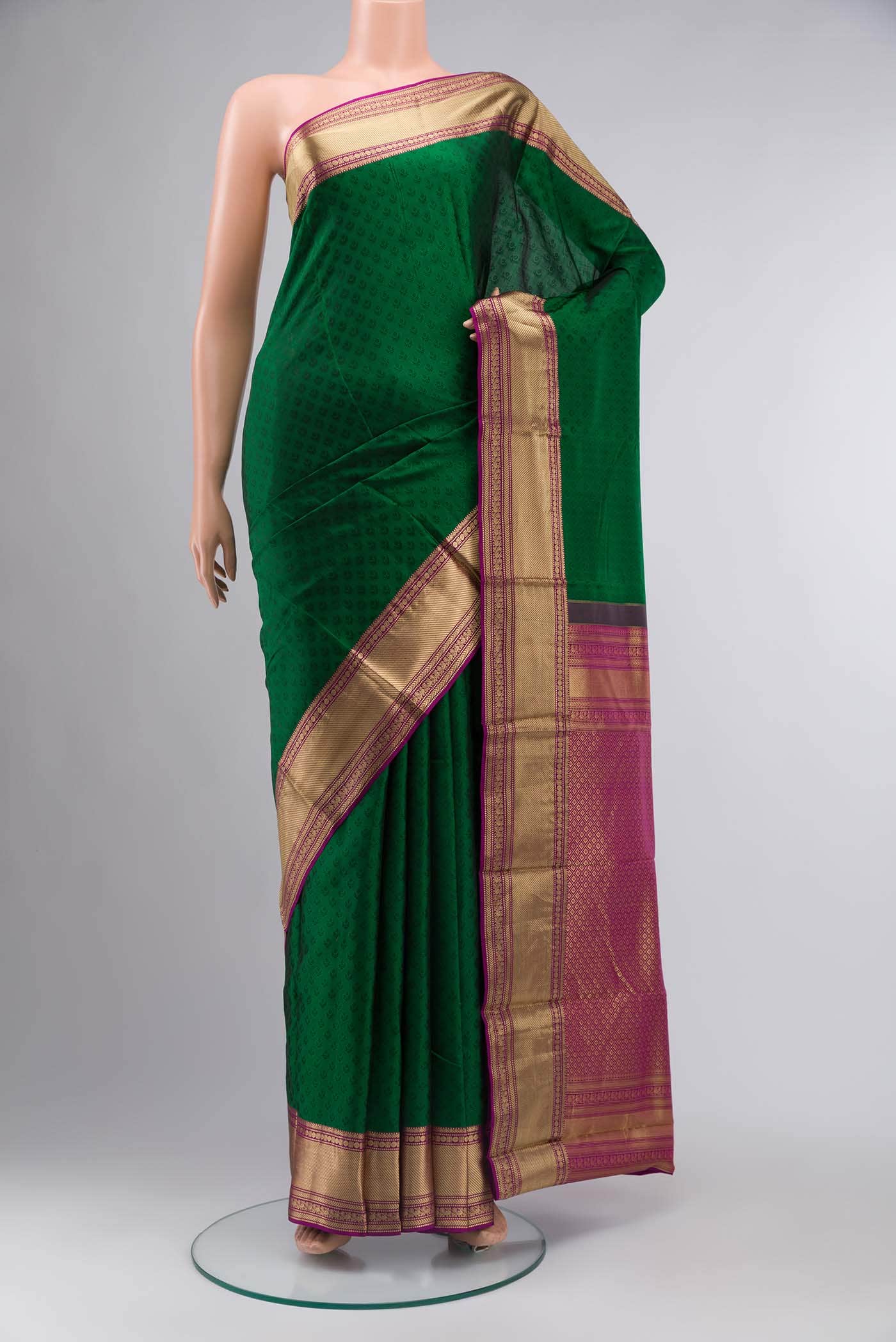 Green Soft Silk Saree