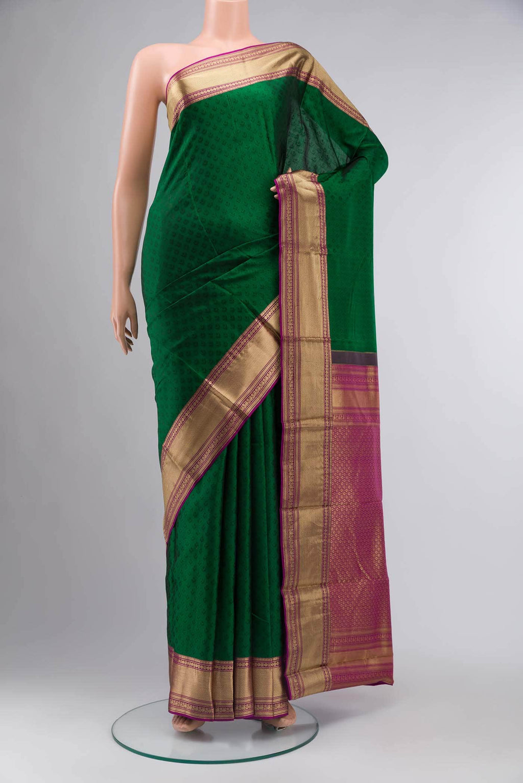 Green Soft Silk Saree