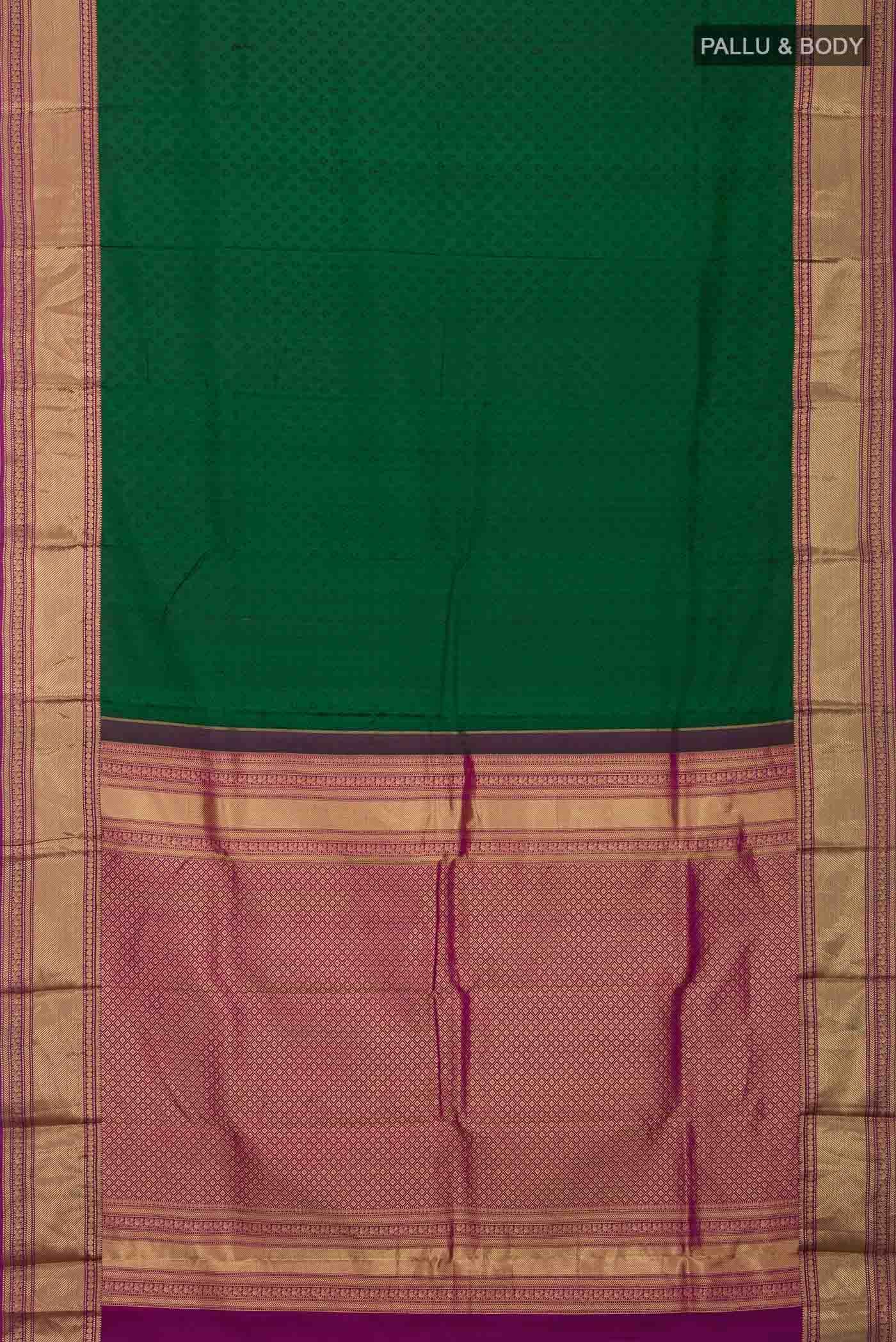 Green Soft Silk Saree