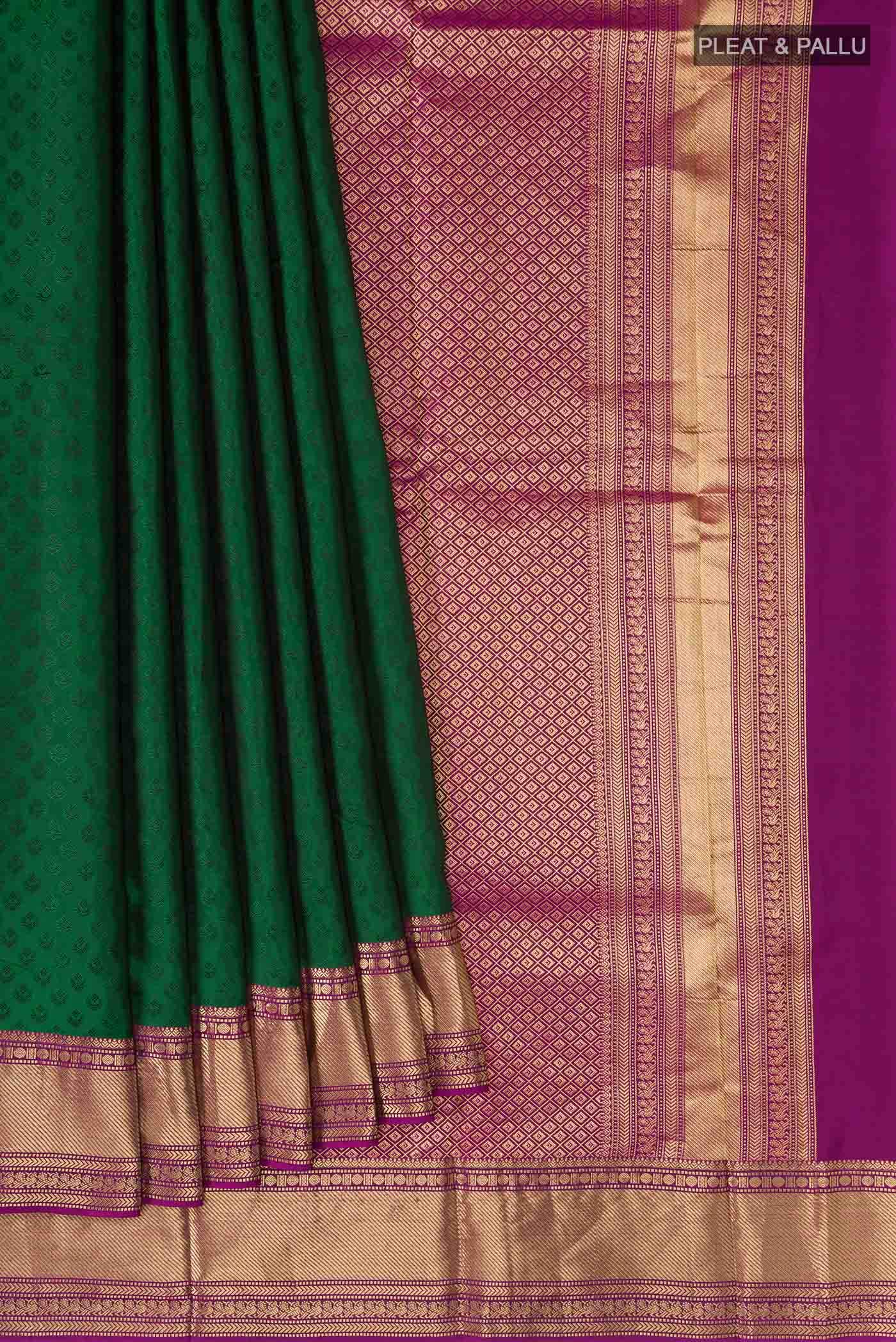 Green Soft Silk Saree