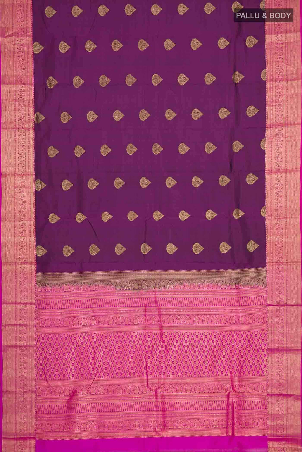 Purple Soft Silk Saree