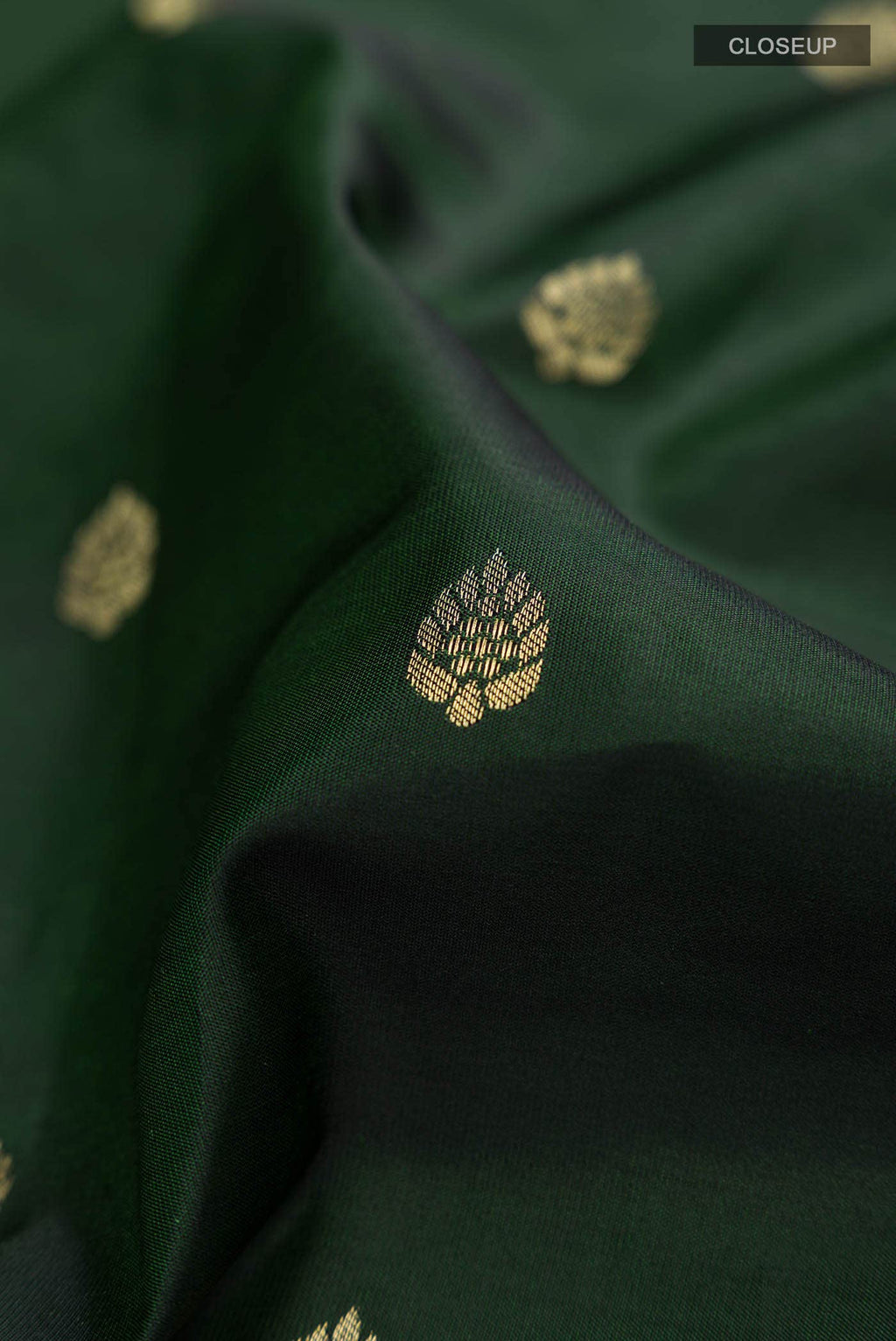 Bottle Green Soft Silk Saree