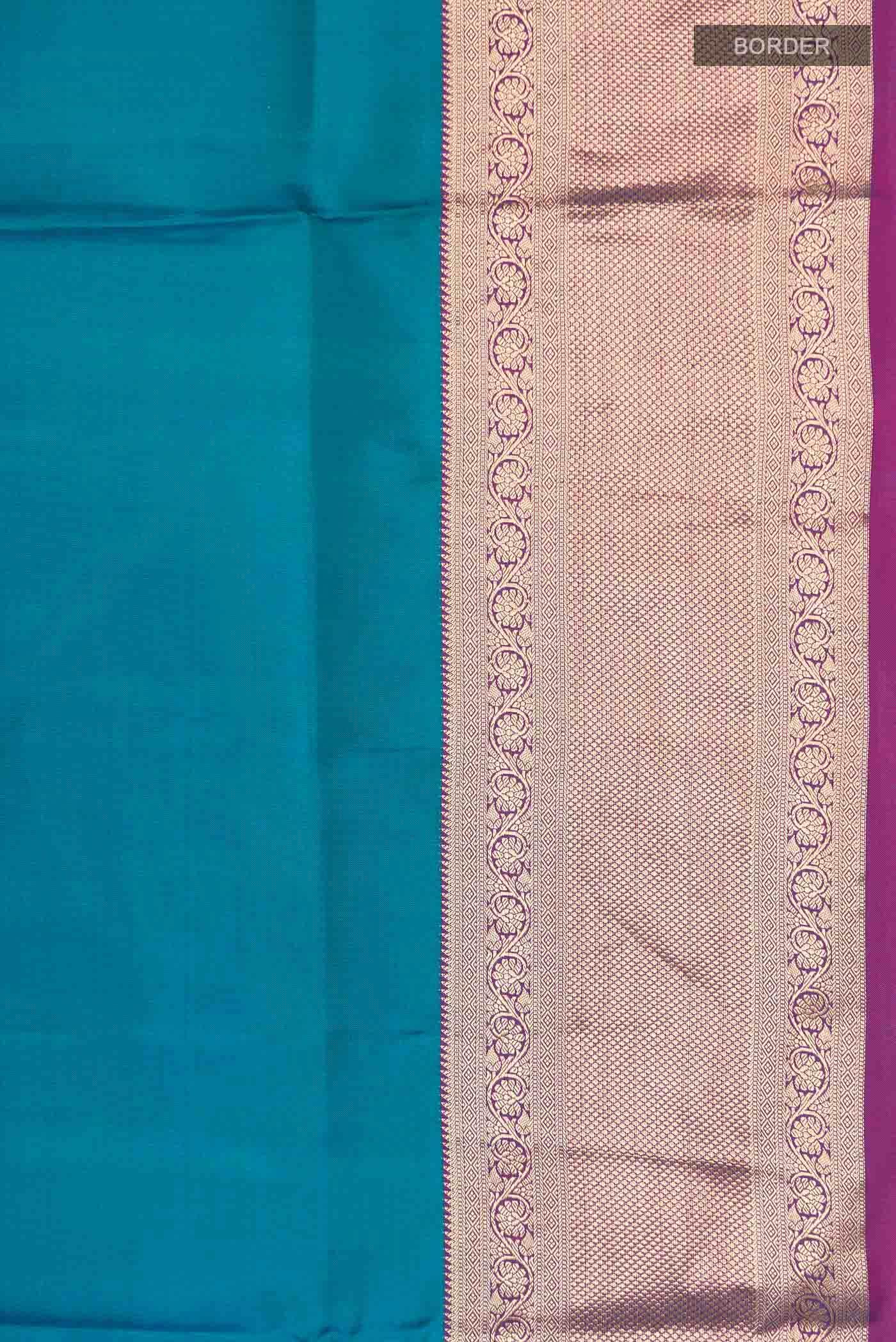 Blue Soft Silk Saree
