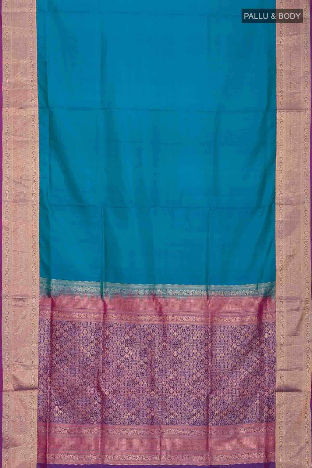 Blue Soft Silk Saree