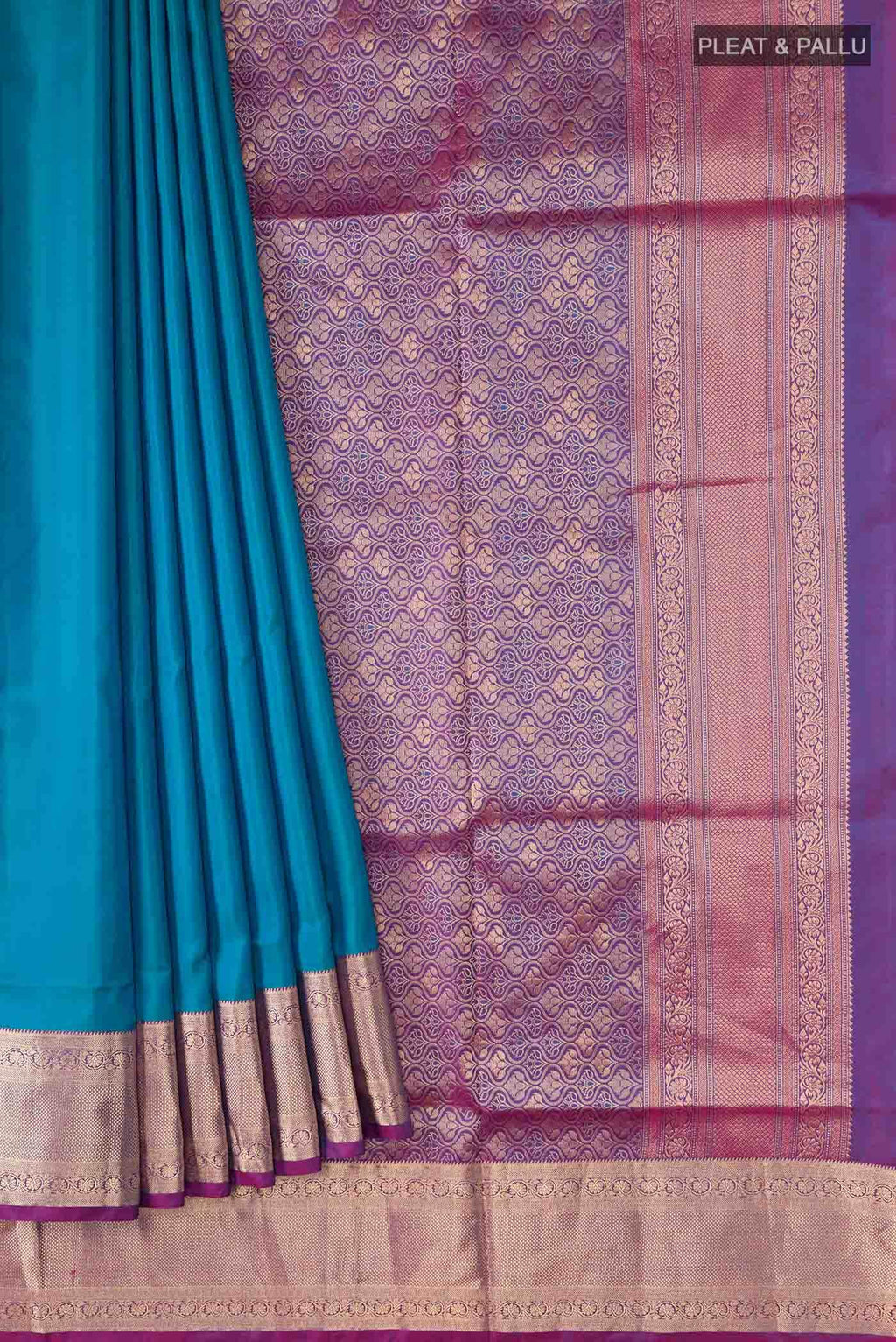 Blue Soft Silk Saree