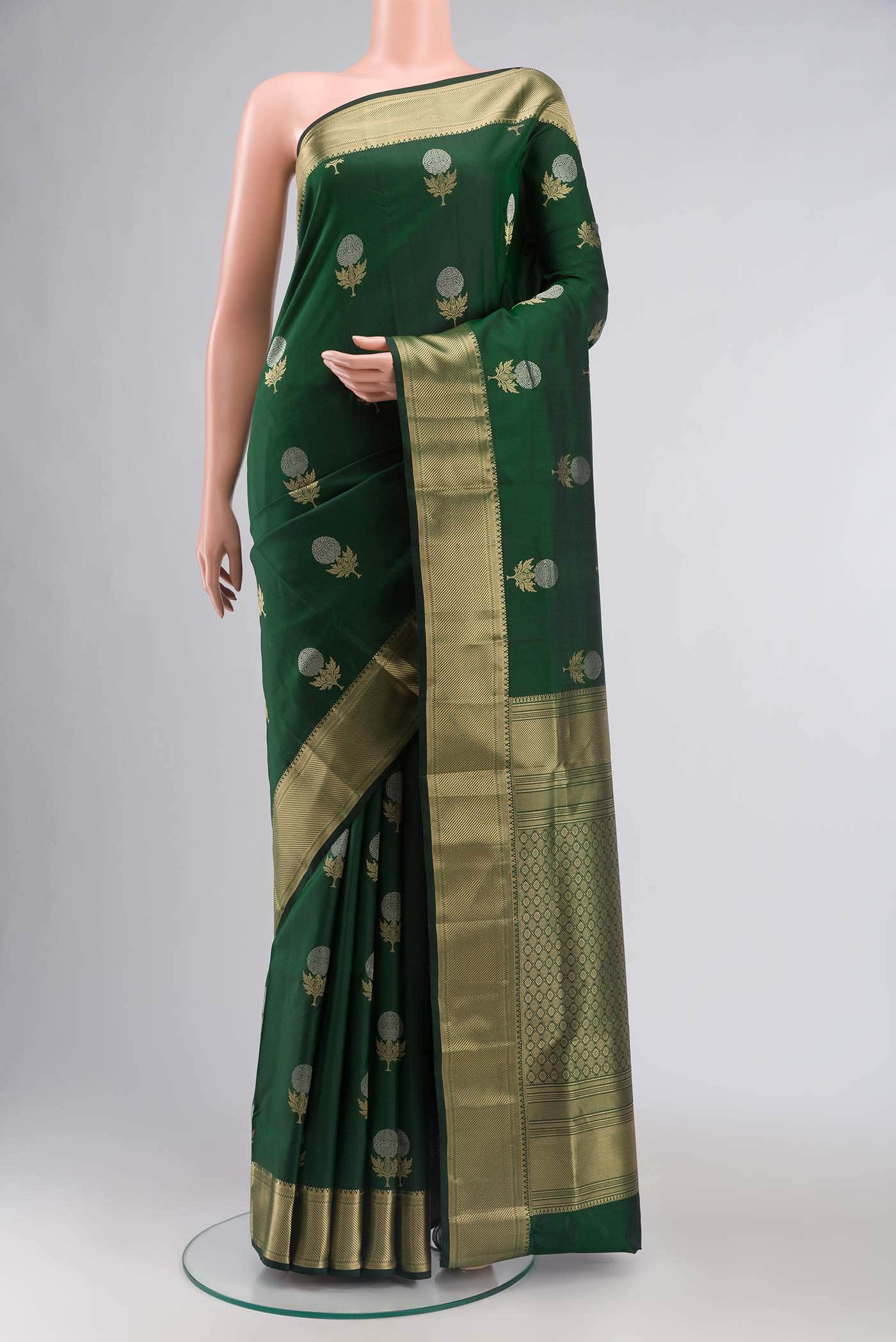 Green Soft Silk Saree