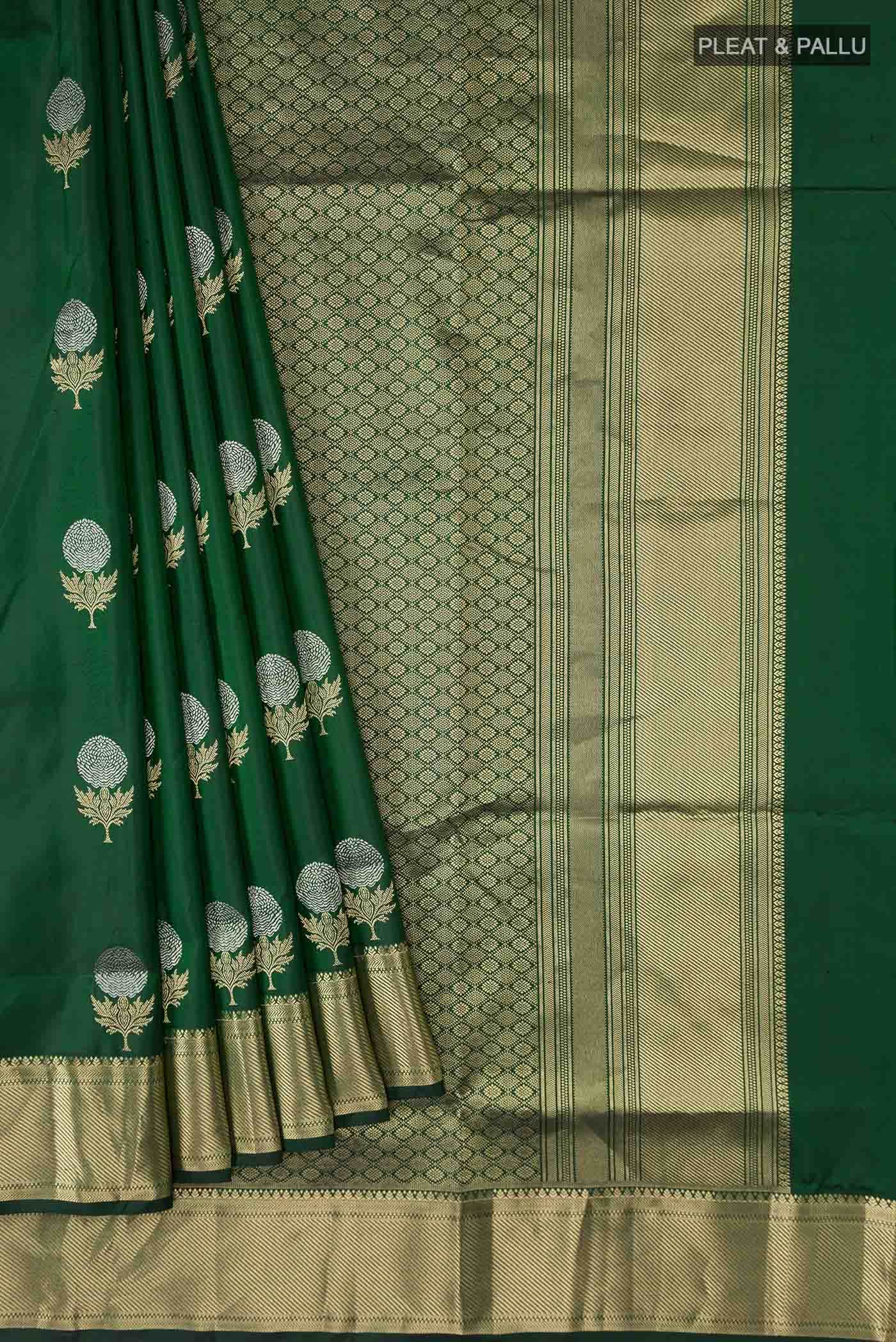 Green Soft Silk Saree