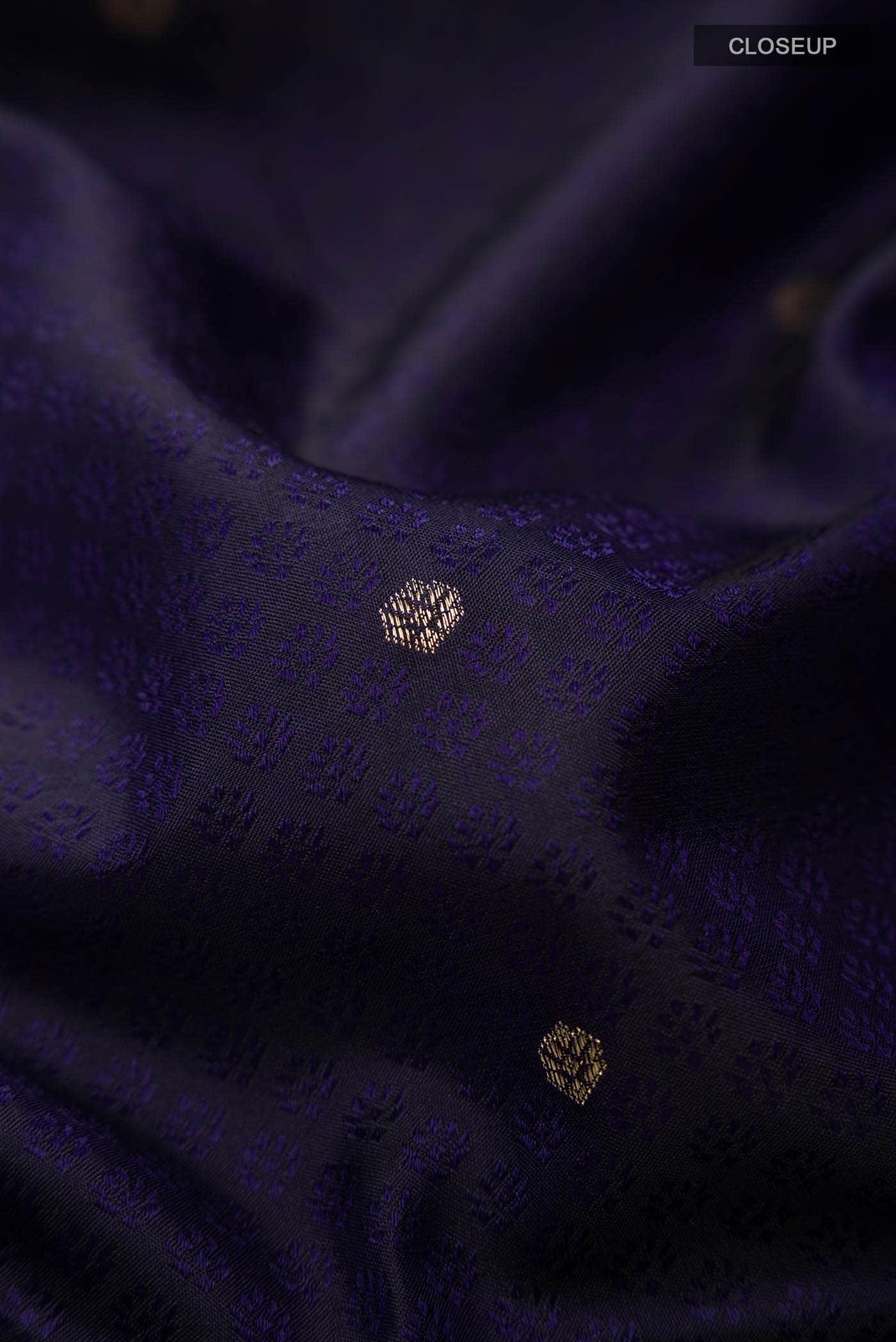 Navy Blue Soft Silk Saree