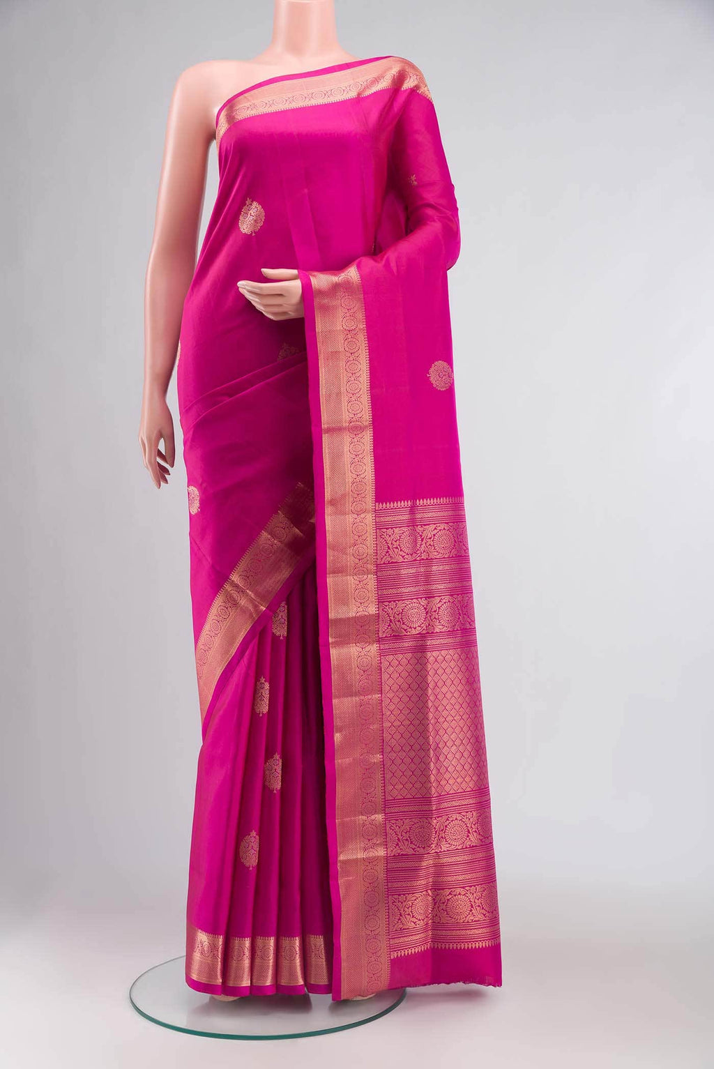 Pink Soft Silk Saree