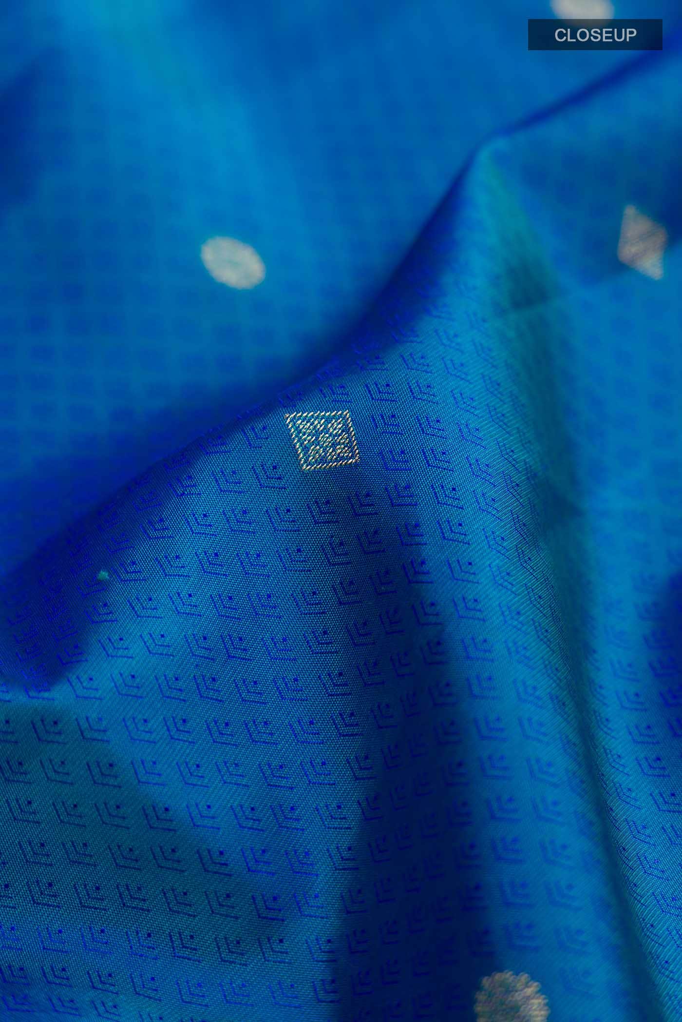 Blue Soft Silk Saree