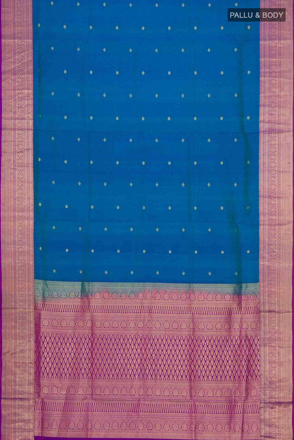 Blue Soft Silk Saree