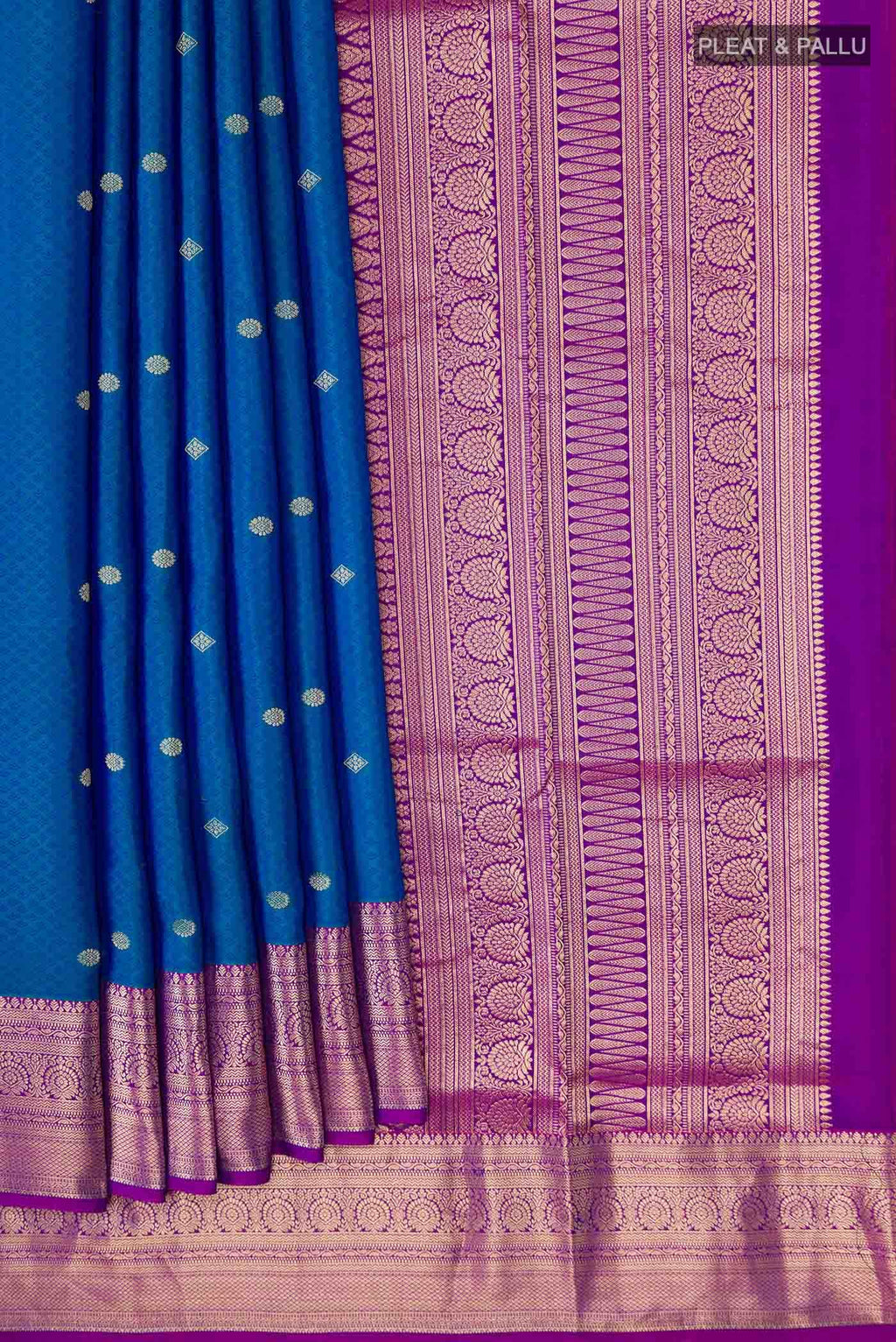 Blue Soft Silk Saree