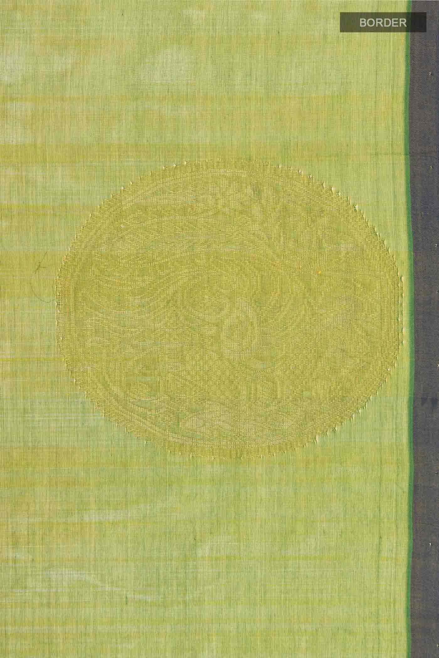 Green Silk Cotton Saree
