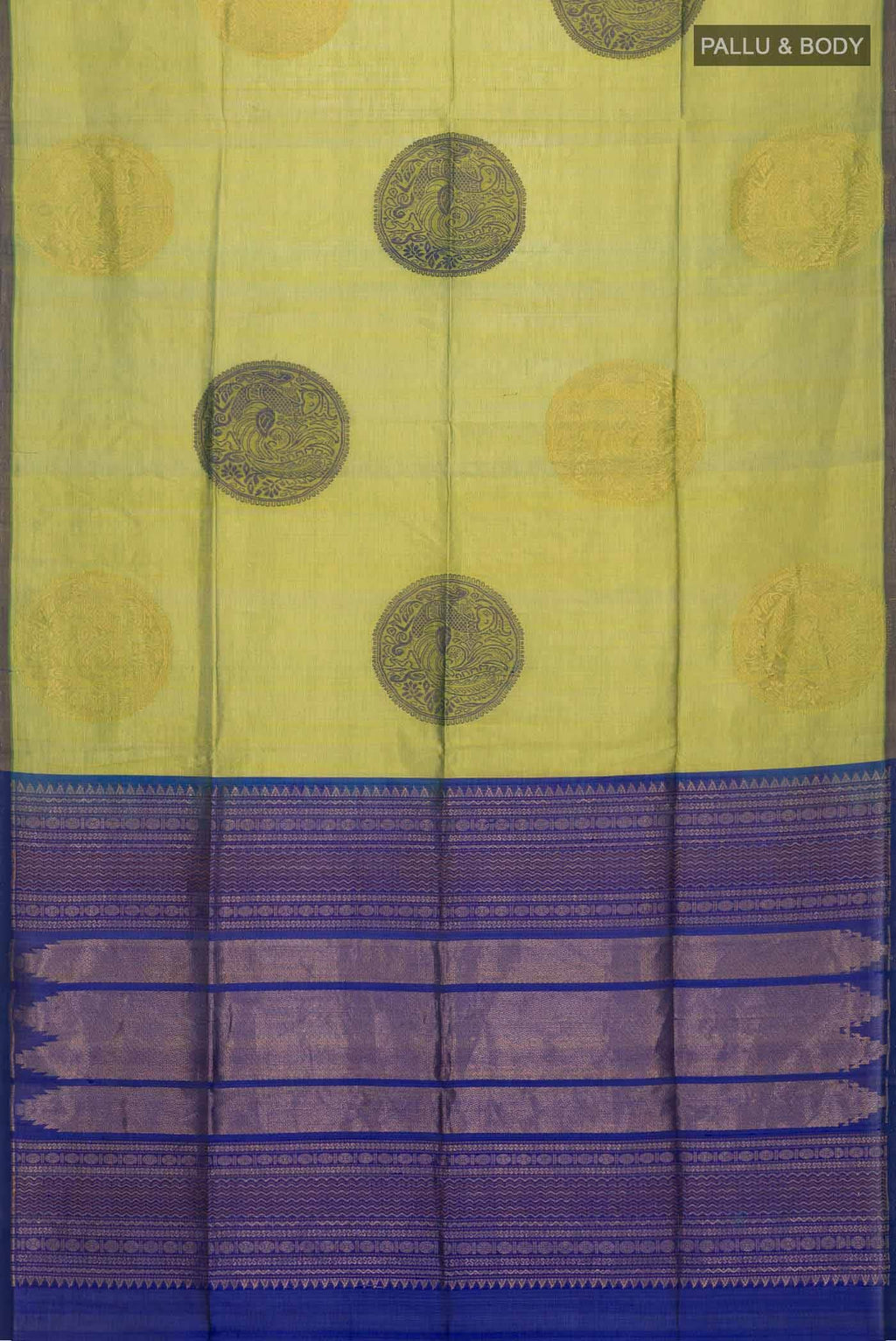 Green Silk Cotton Saree
