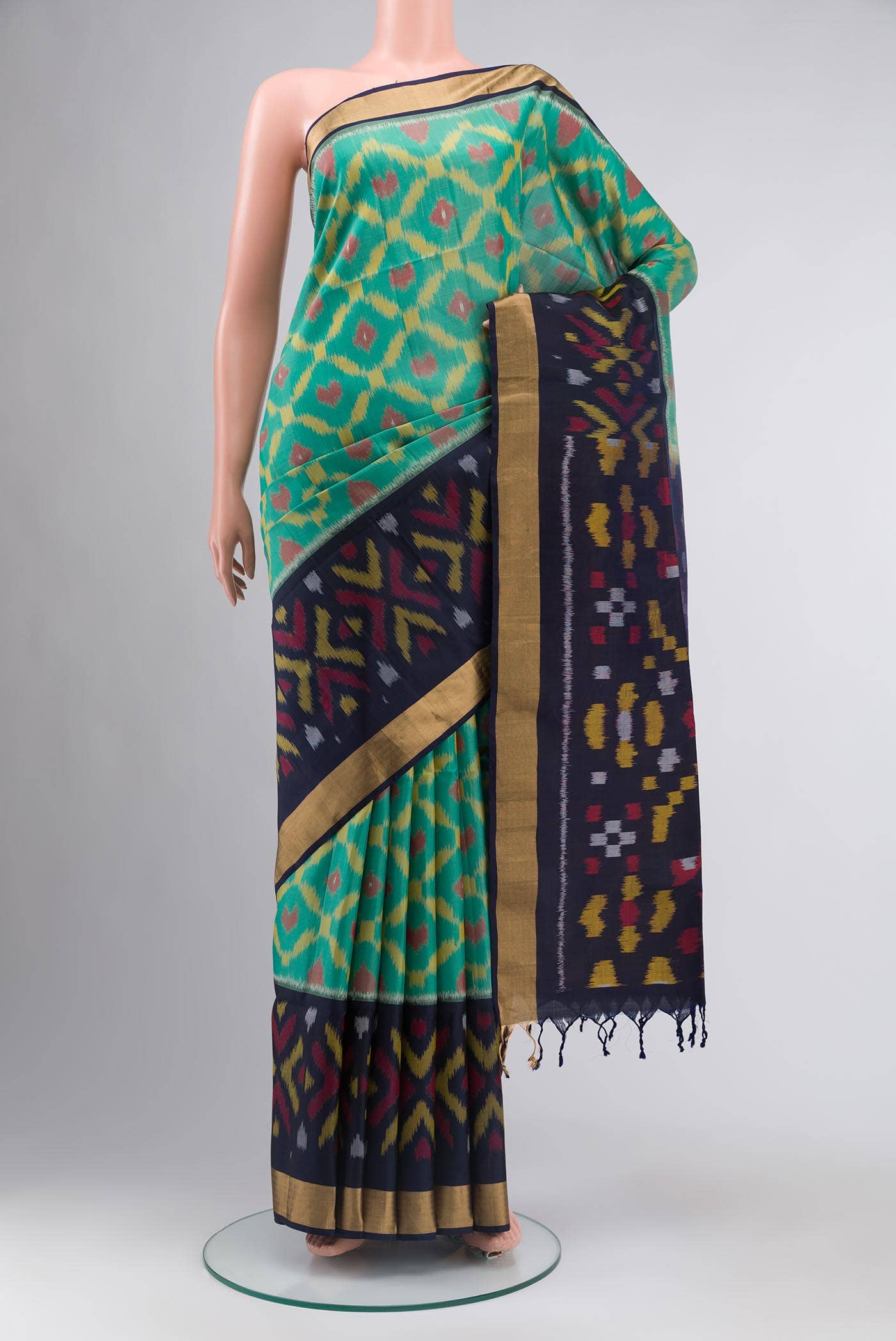 Green Soft Silk Saree