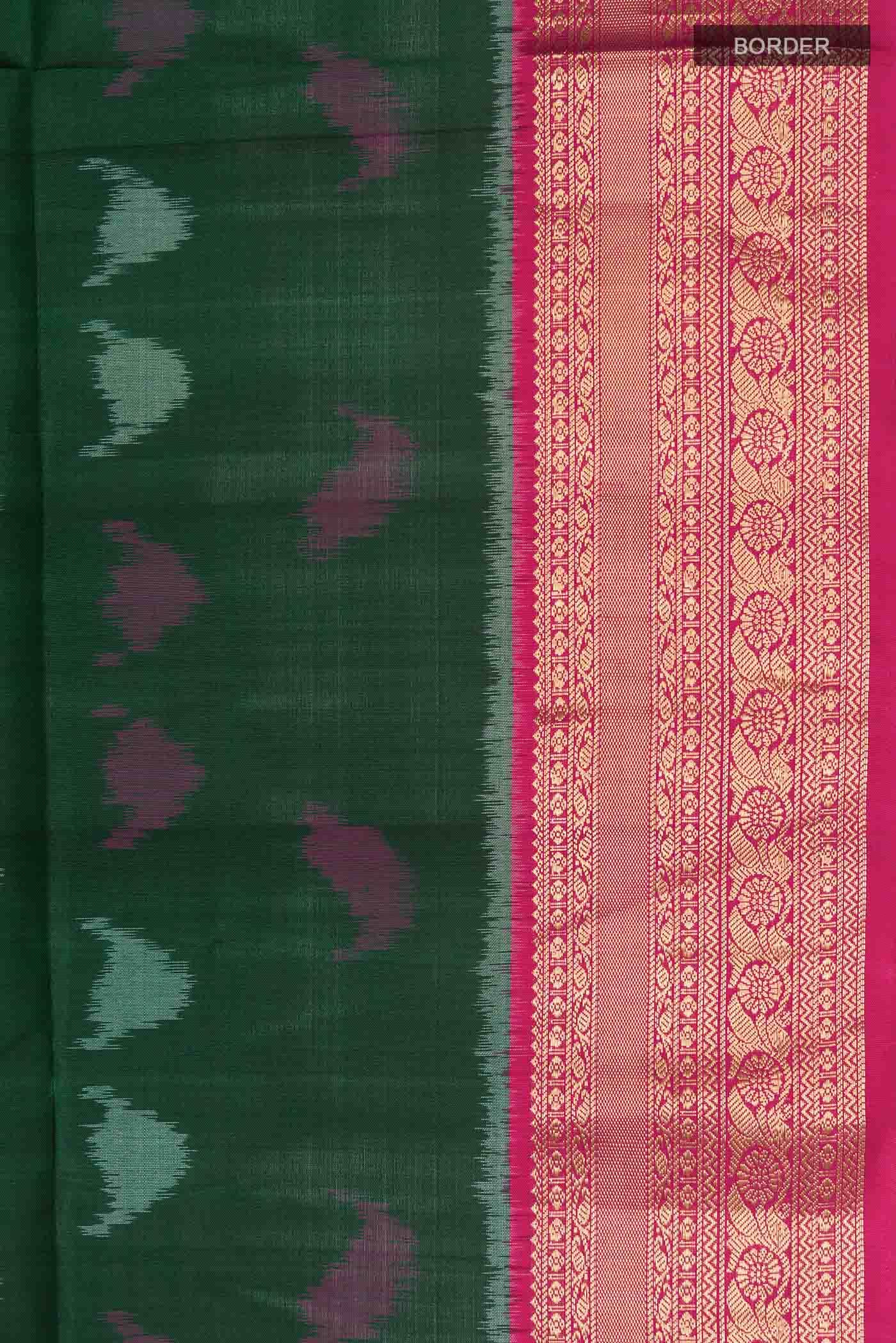 Green Soft Silk Saree