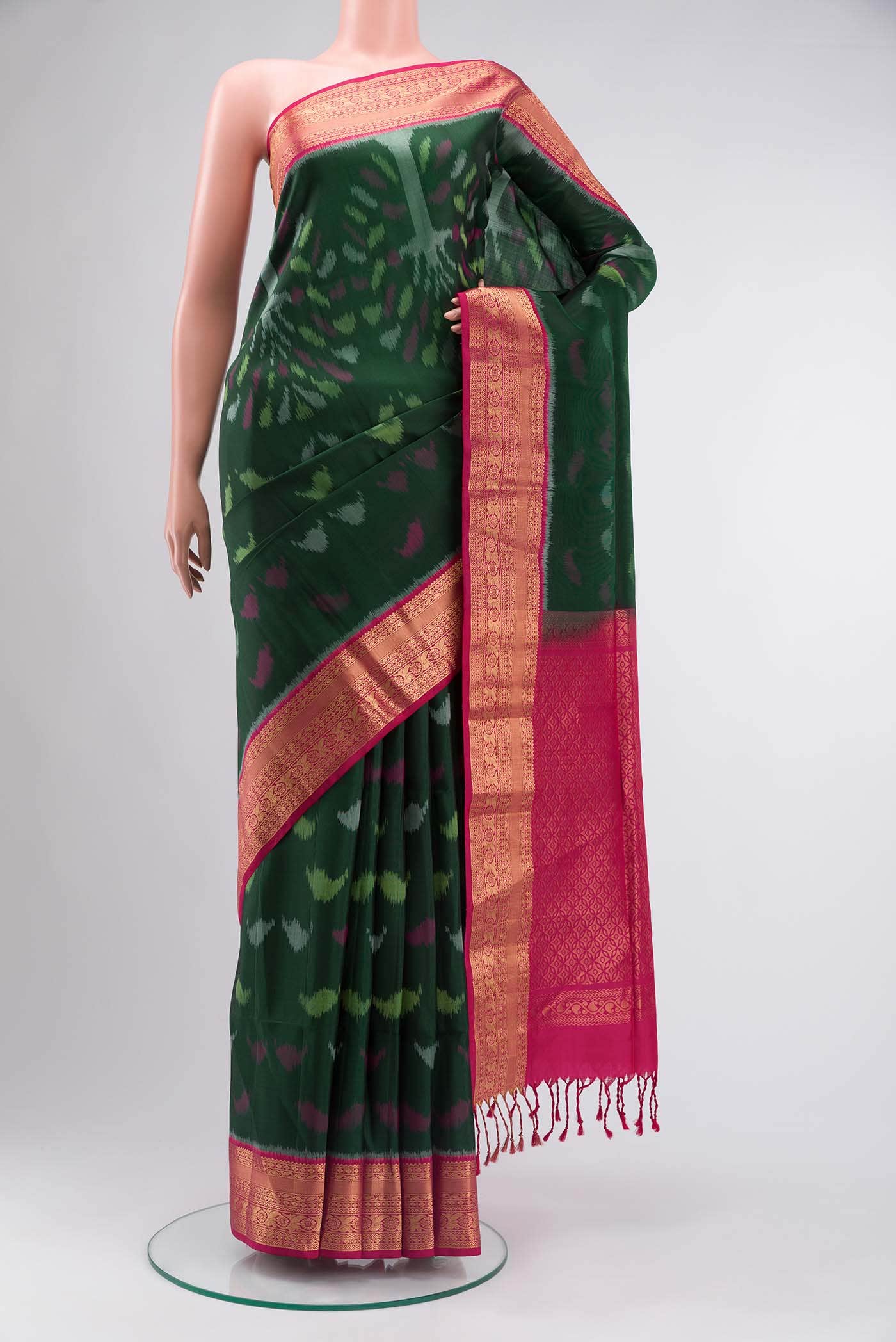 Green Soft Silk Saree
