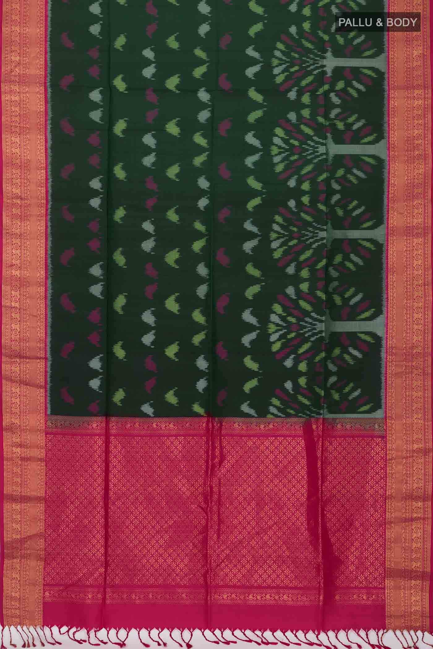 Green Soft Silk Saree