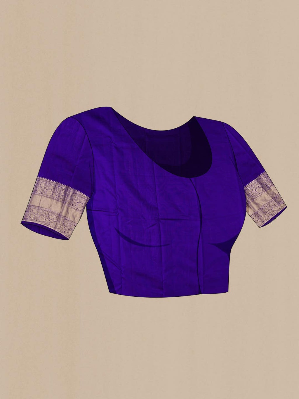 Blue Kanchipuram Silk Saree