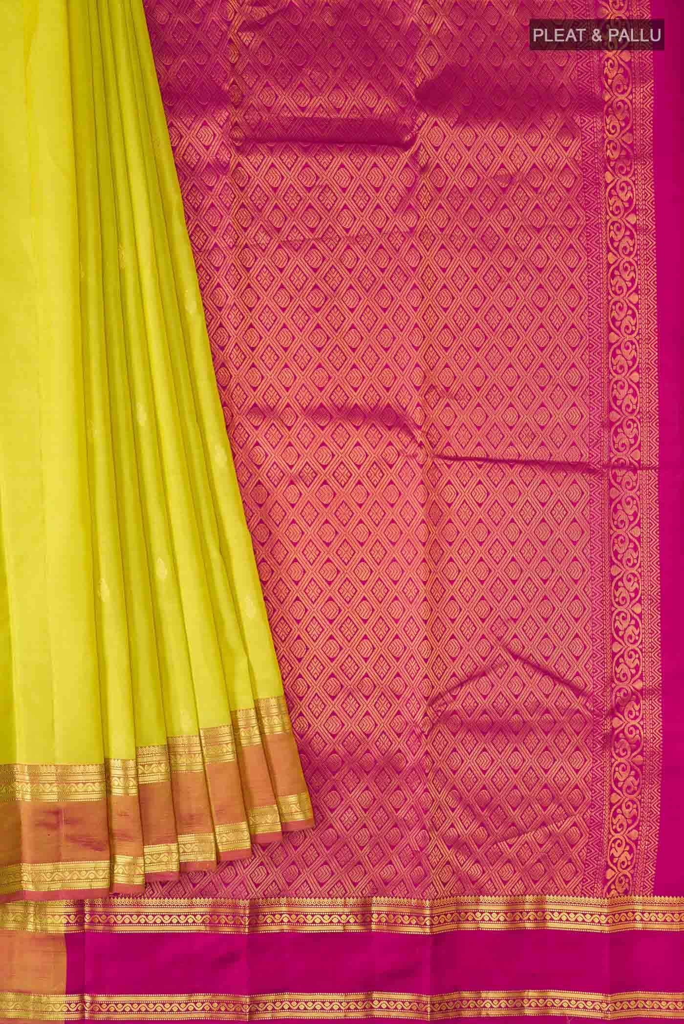 Green Kanchipuram Silk Saree