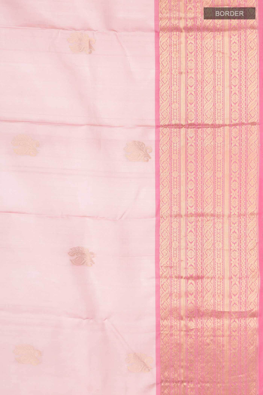 Peach Soft Silk Saree