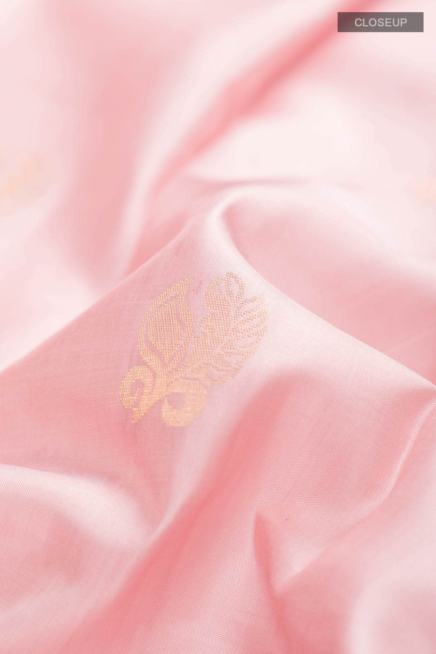 Peach Soft Silk Saree