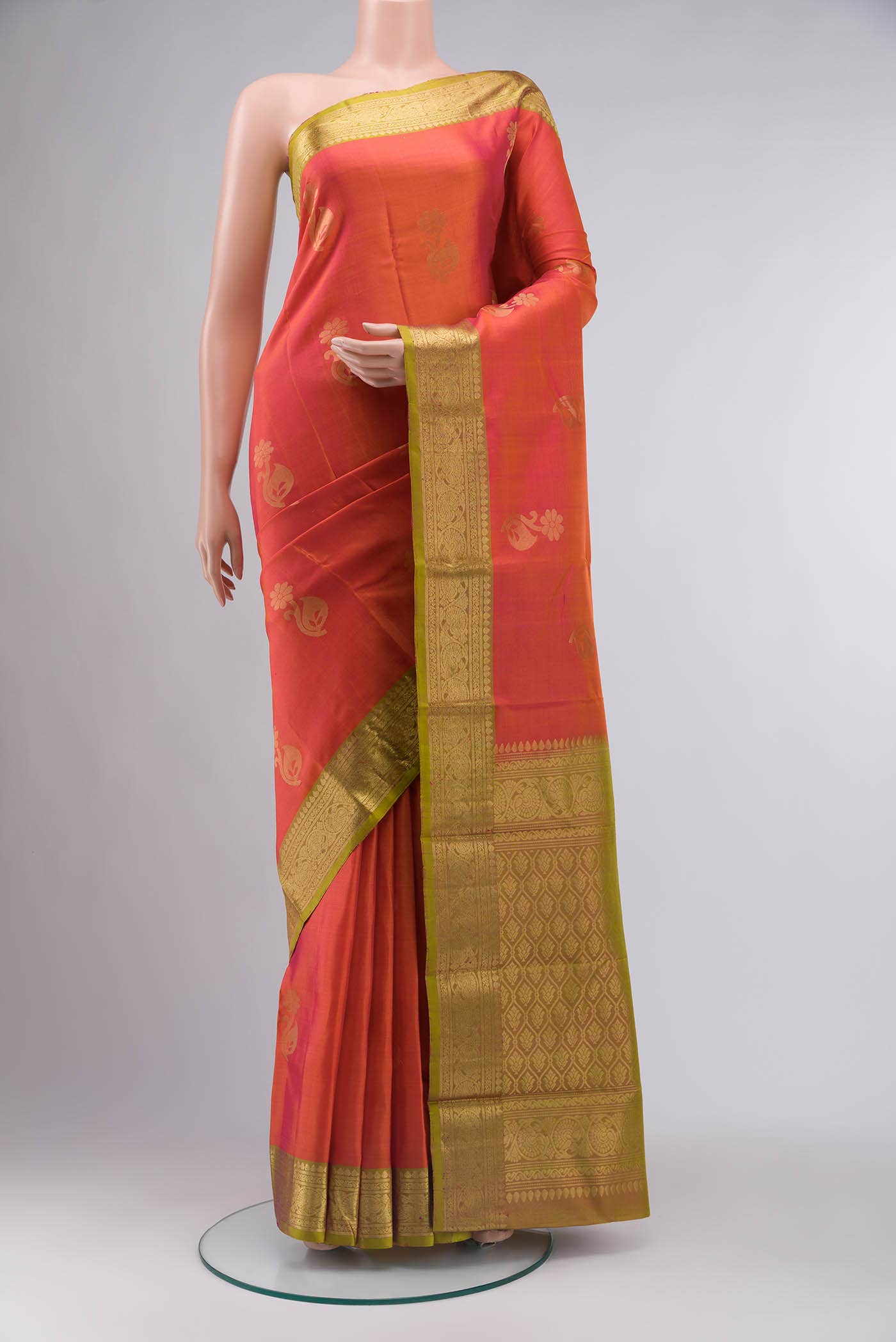 Pink Soft Silk Saree