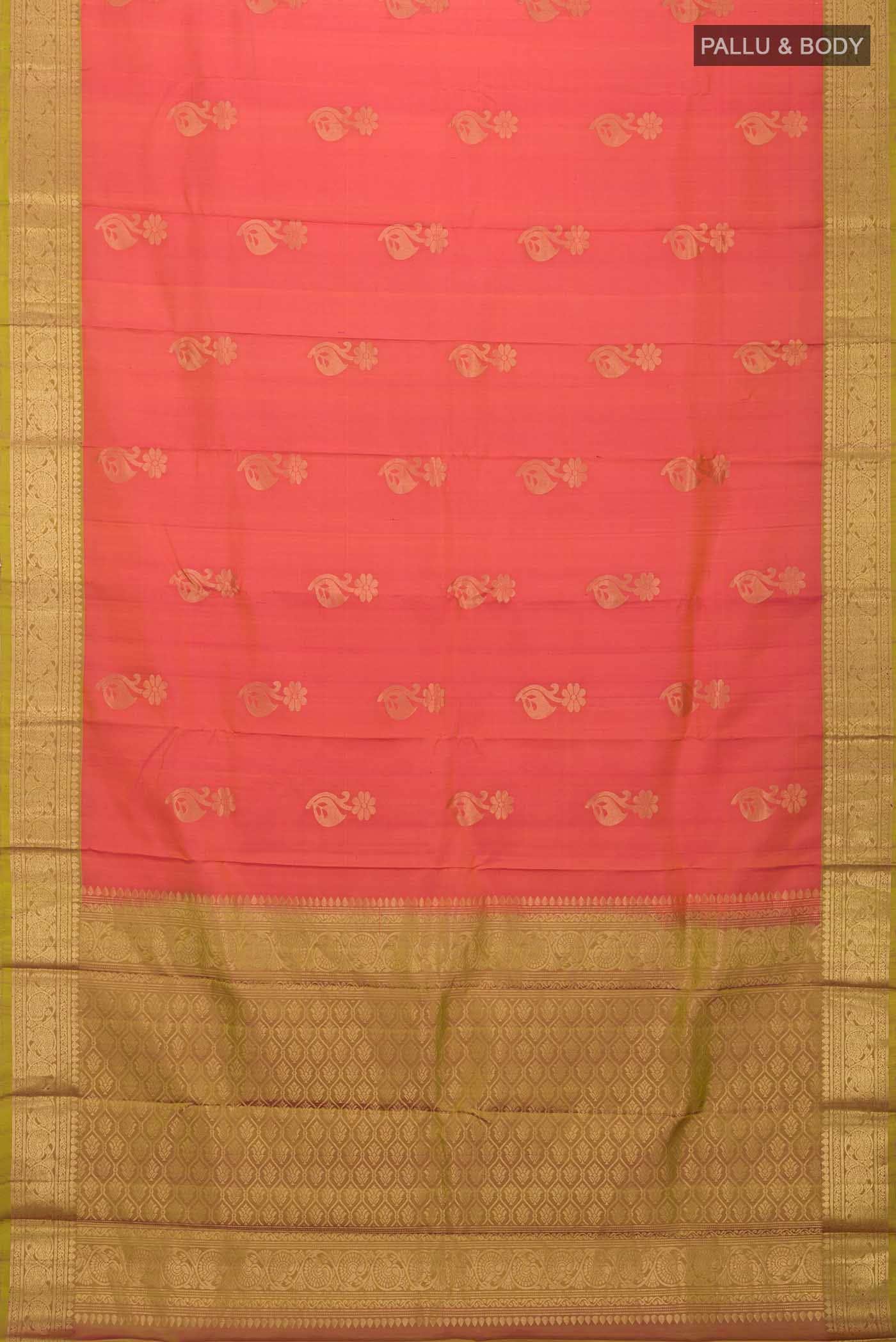 Pink Soft Silk Saree