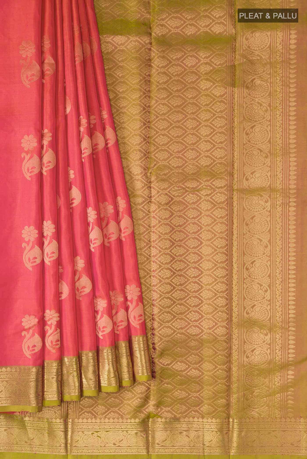 Pink Soft Silk Saree