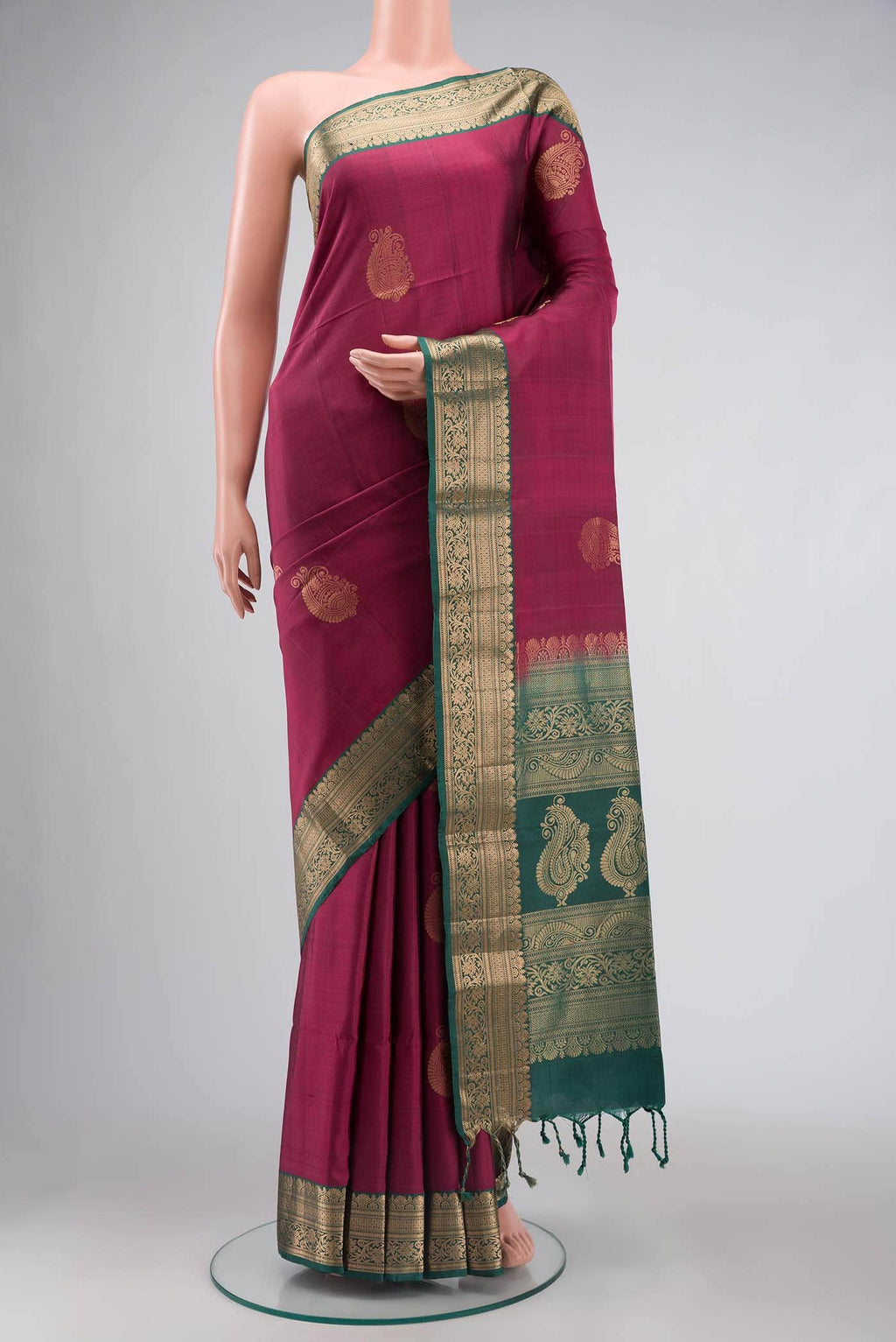 Mauve Soft Silk Saree