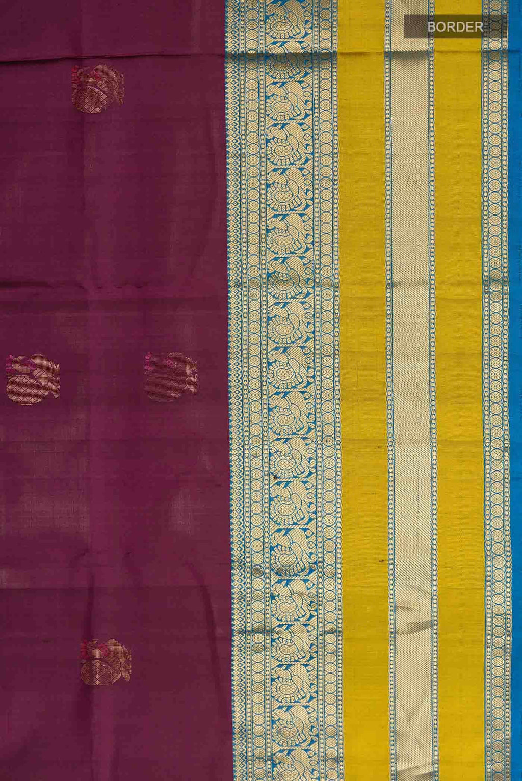 Brown Soft Silk Saree