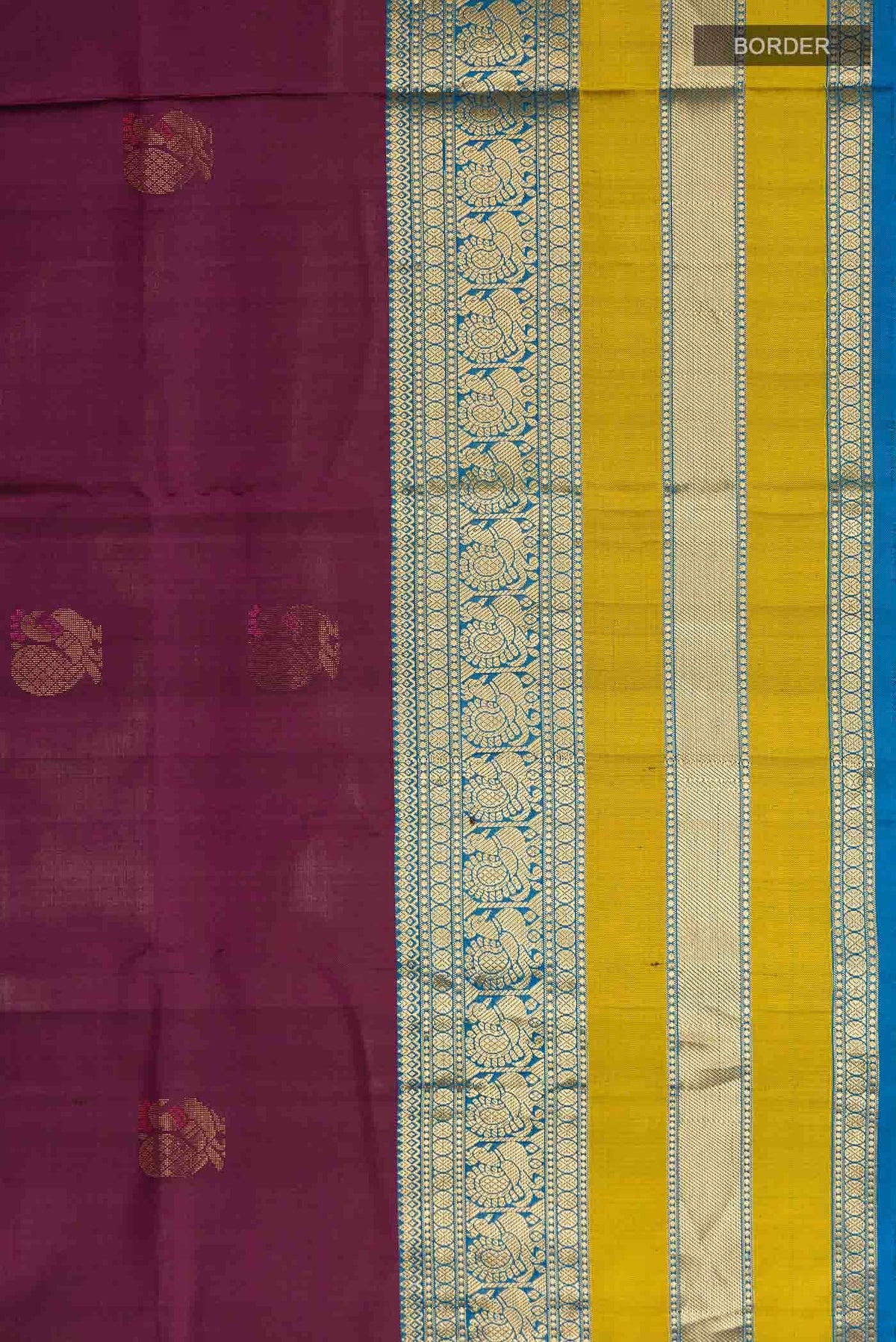 Brown Soft Silk Saree