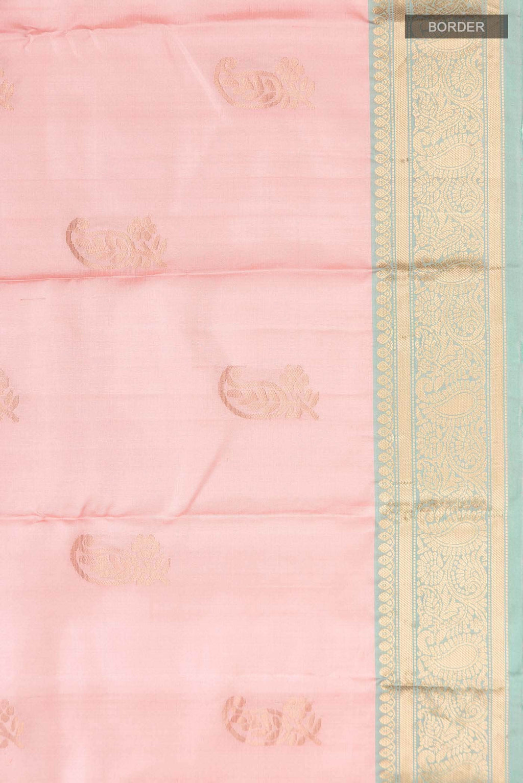 Pink Kanchipuram Silk Saree