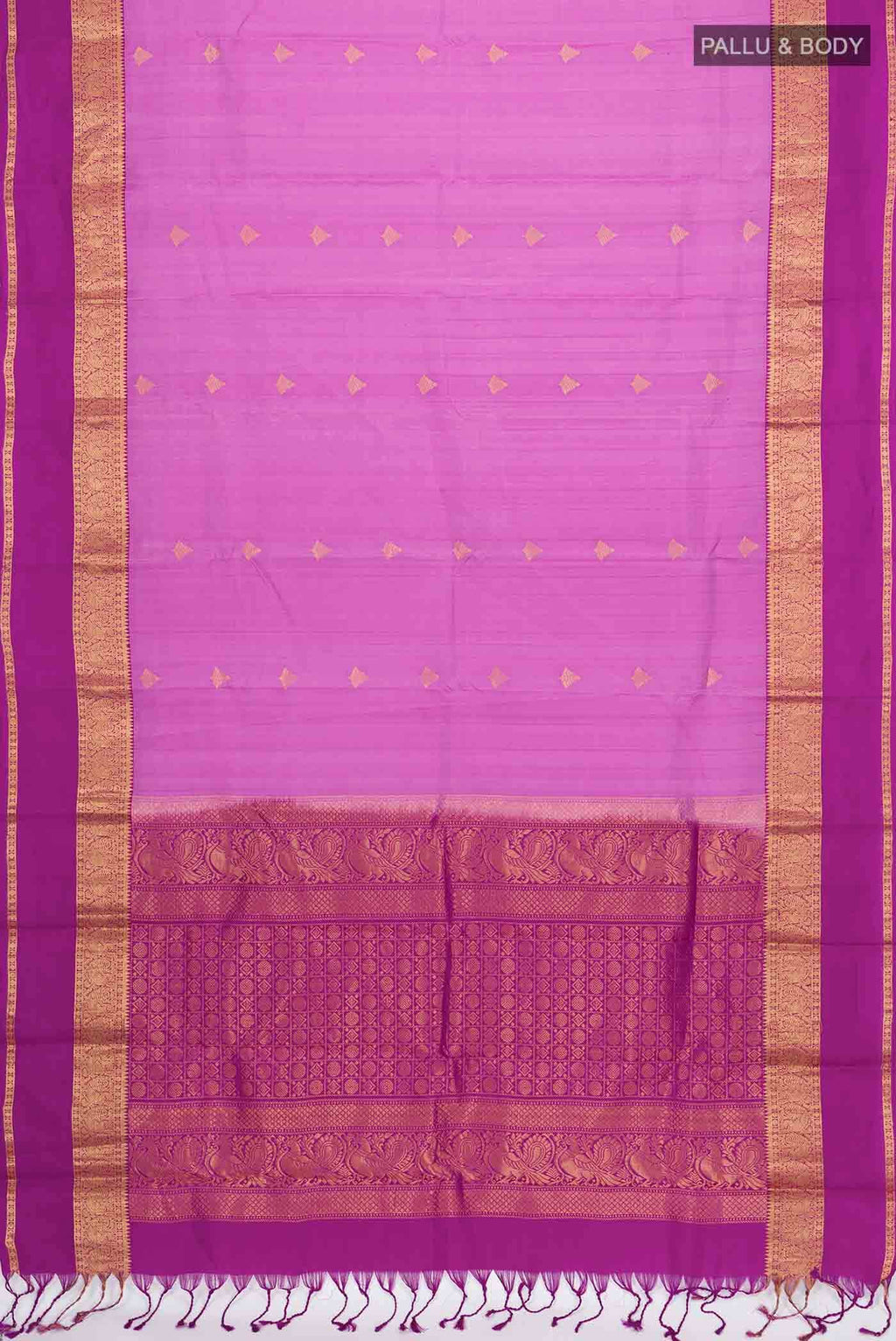 Purple Soft Silk Saree