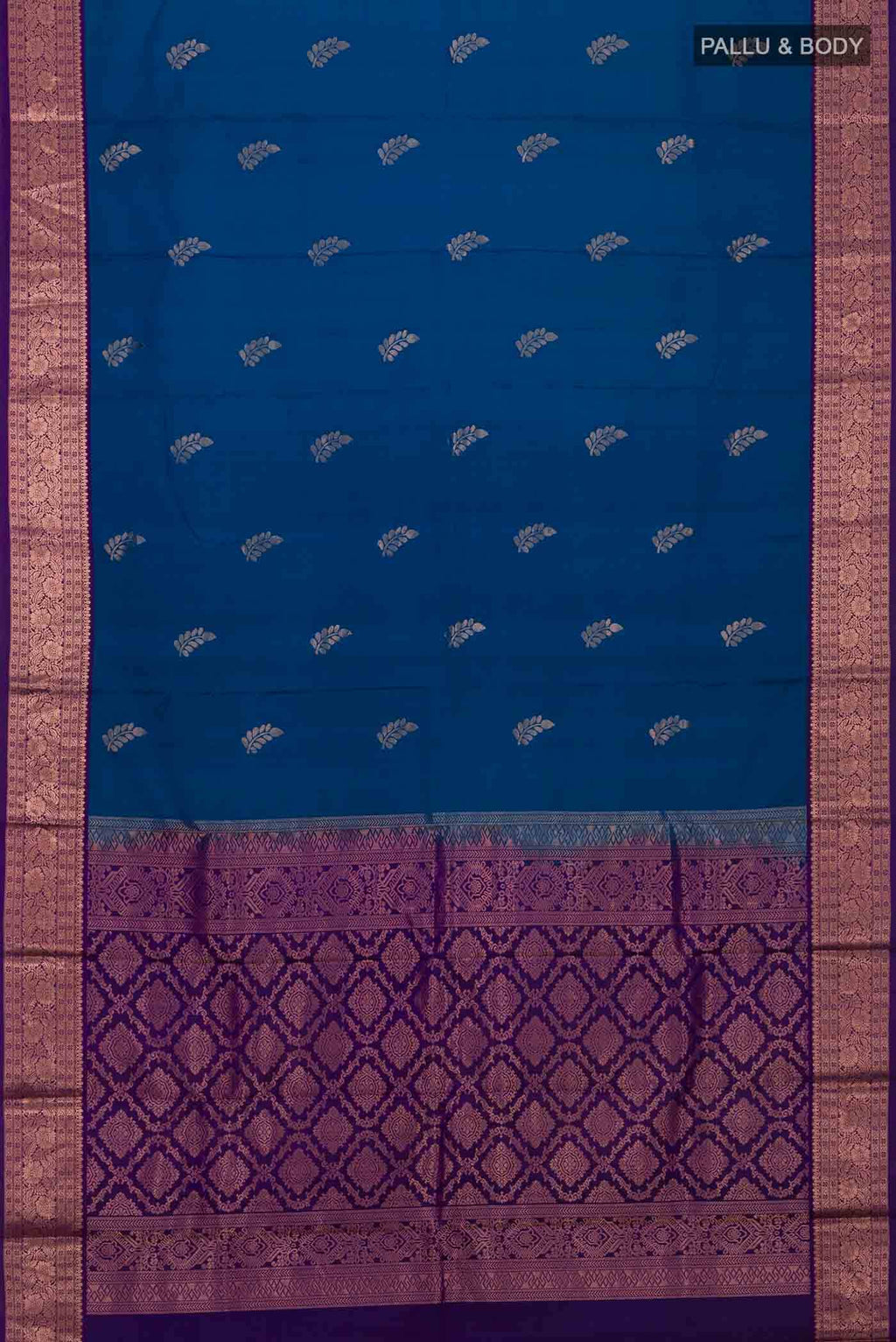 Blue Soft Silk Saree