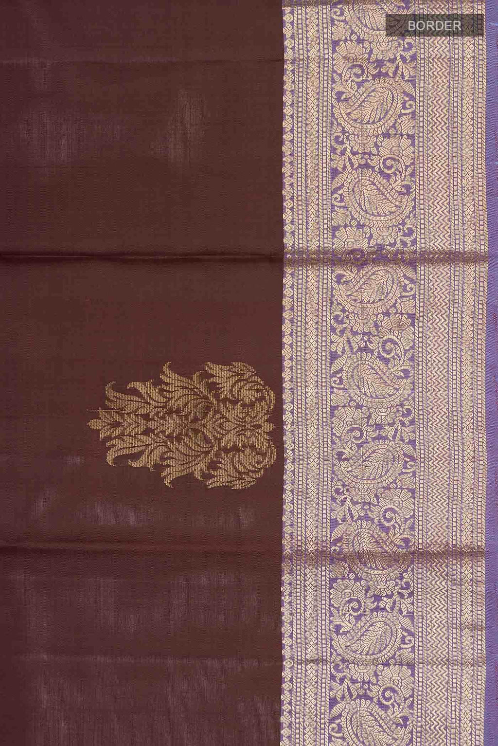 Brown Soft Silk Saree