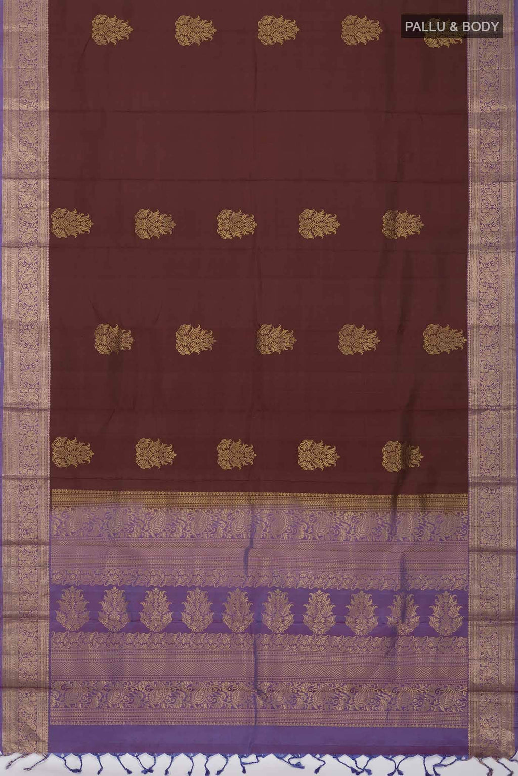 Brown Soft Silk Saree