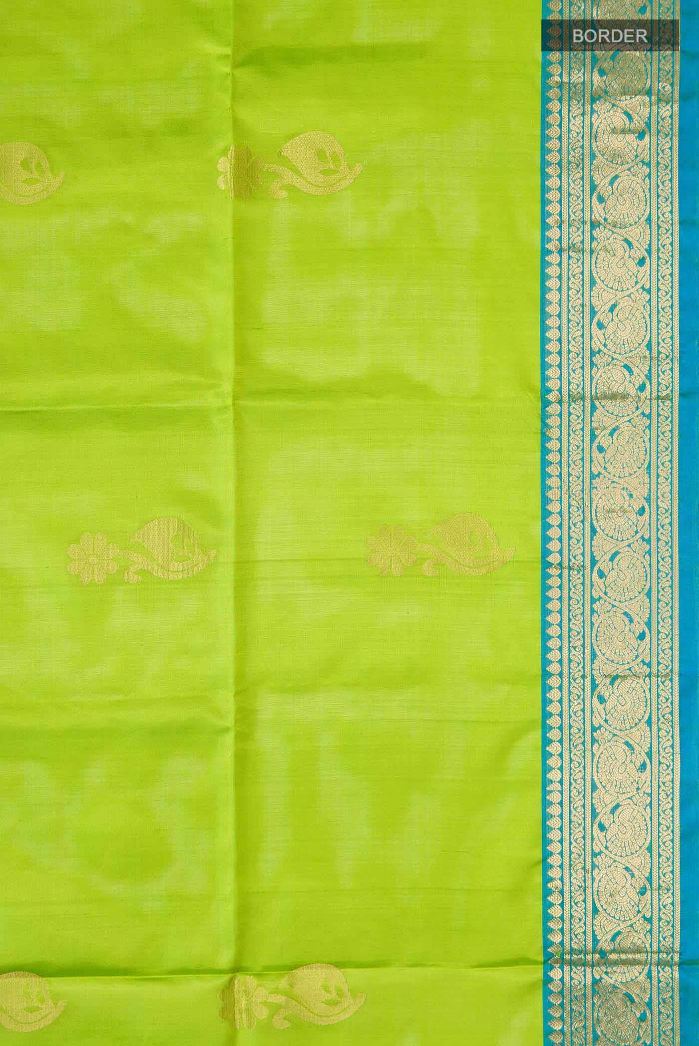 Green Soft Silk Saree